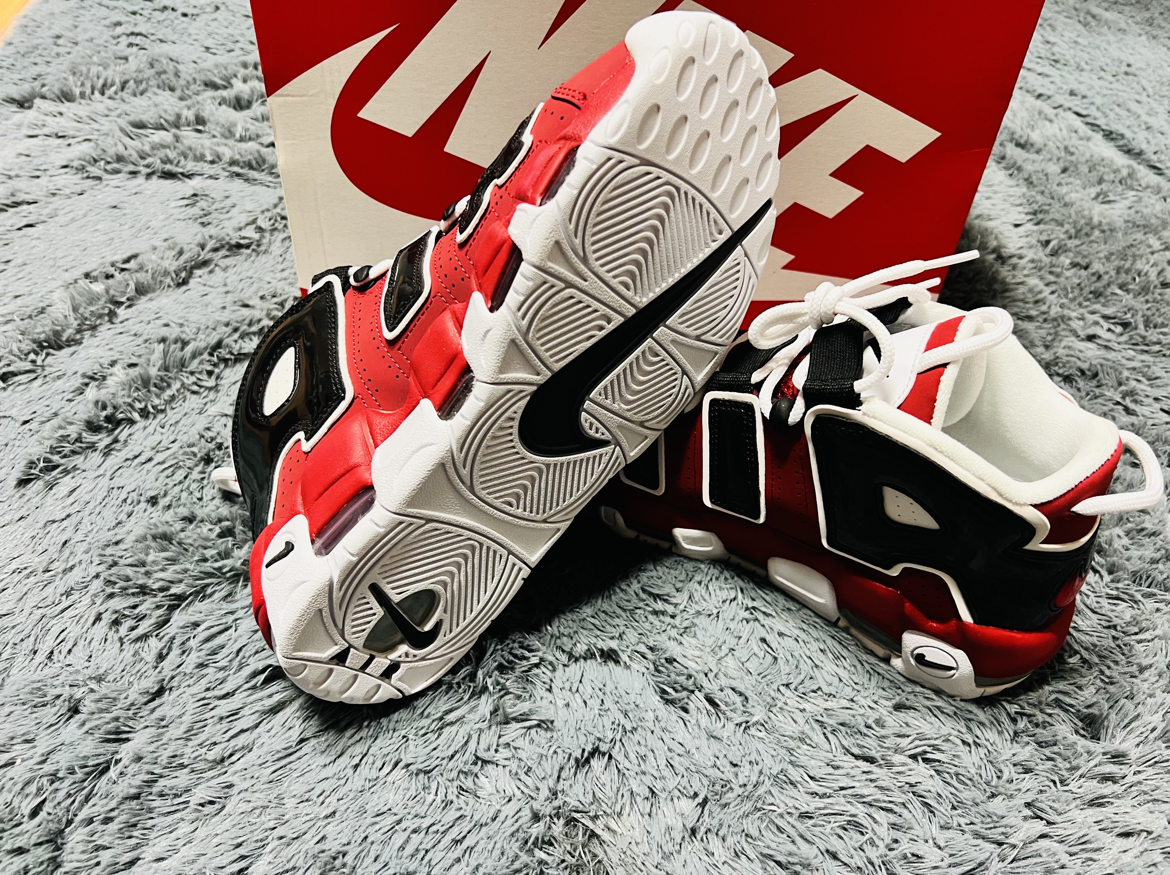 Nike Air More Uptempo 96 Bulls 2021 착용 스타일 - 4