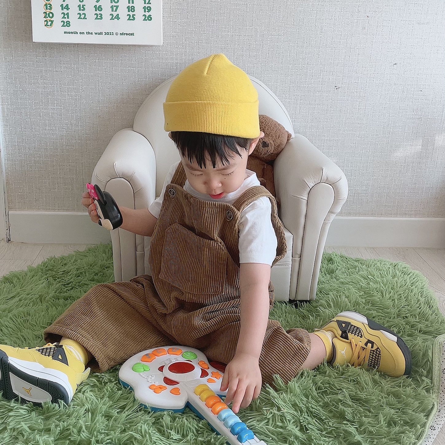 (TD) Jordan 4 Retro Tour Yellow 착용 스타일