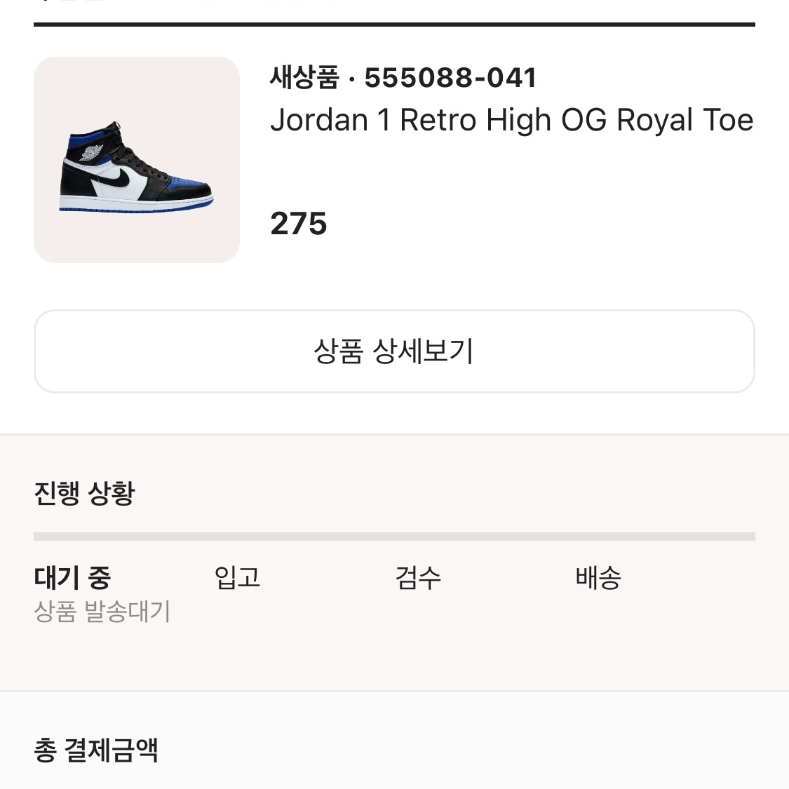 Jordan 1 Retro High OG Royal Toe 착용 스타일