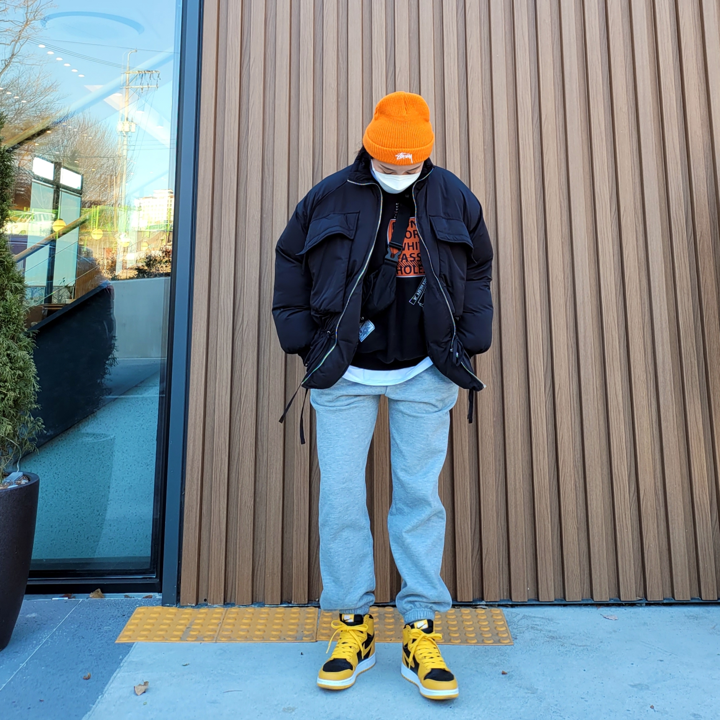 (GS) Jordan 1 Retro High OG Pollen, Jordan 1 Retro High OG Pollen 착용 스타일 - 2