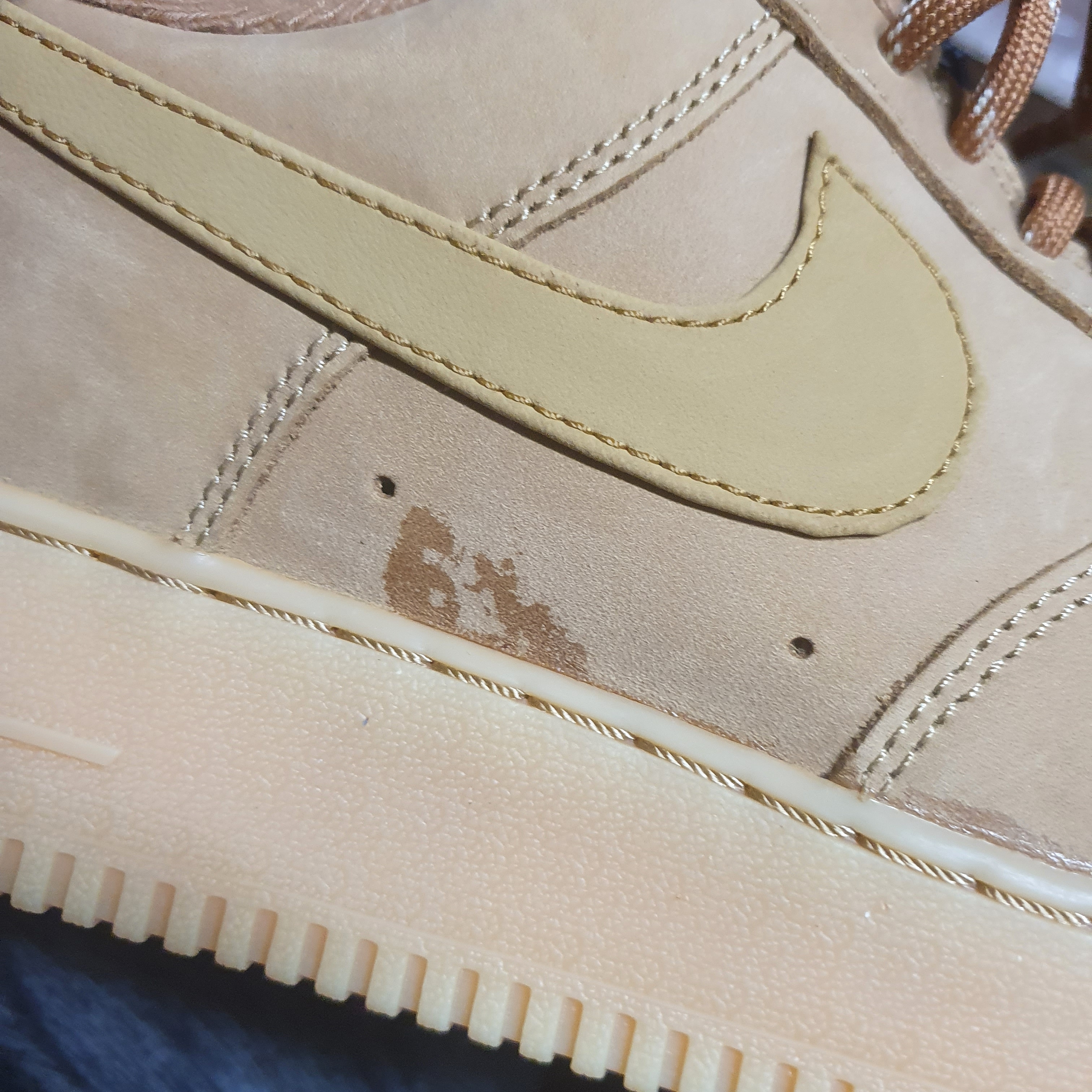 Nike Air Force 1 '07 WB Flax 착용 스타일