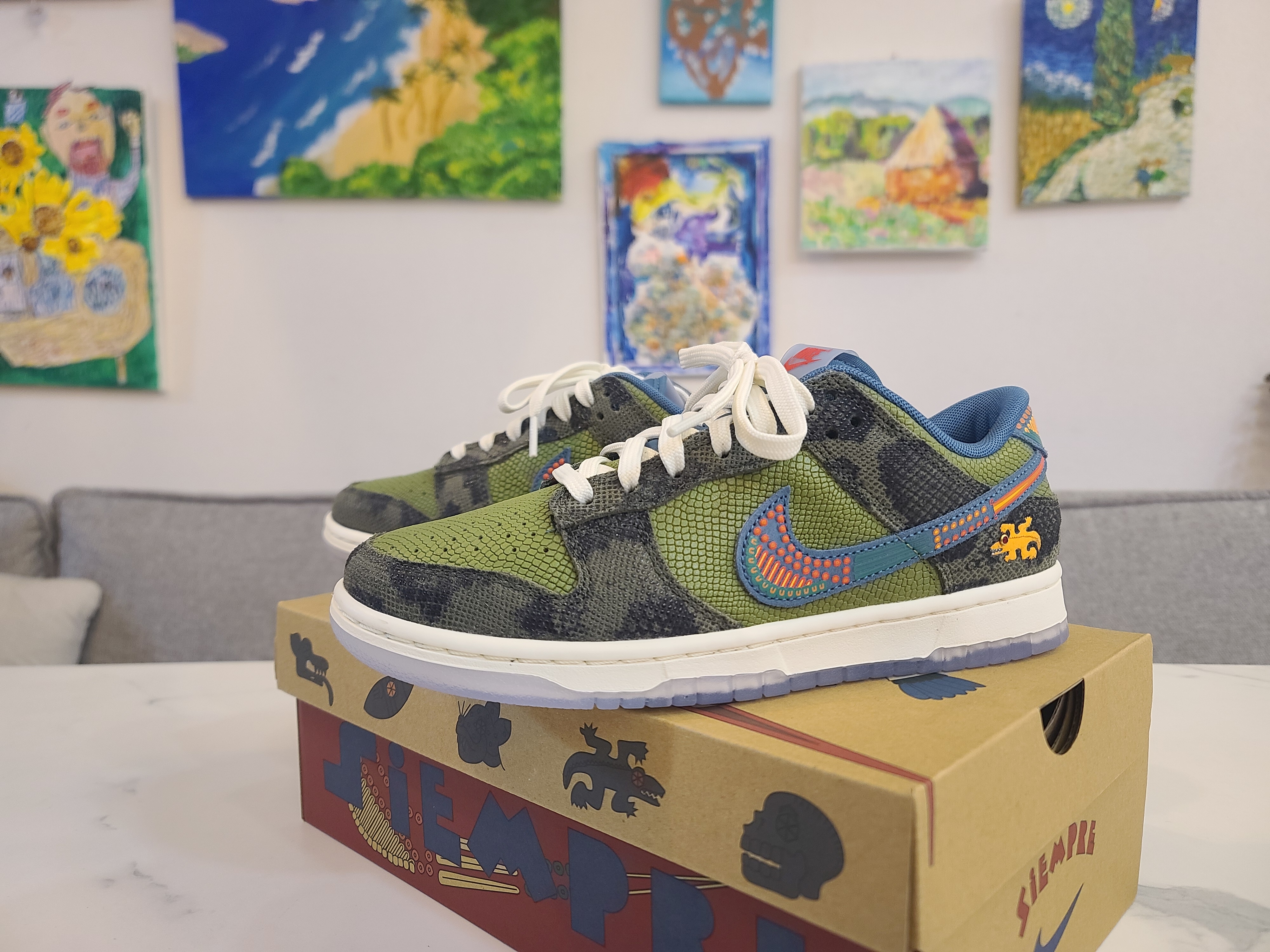 Nike Dunk Low Premium Siempre Familia 착용 스타일 - 1