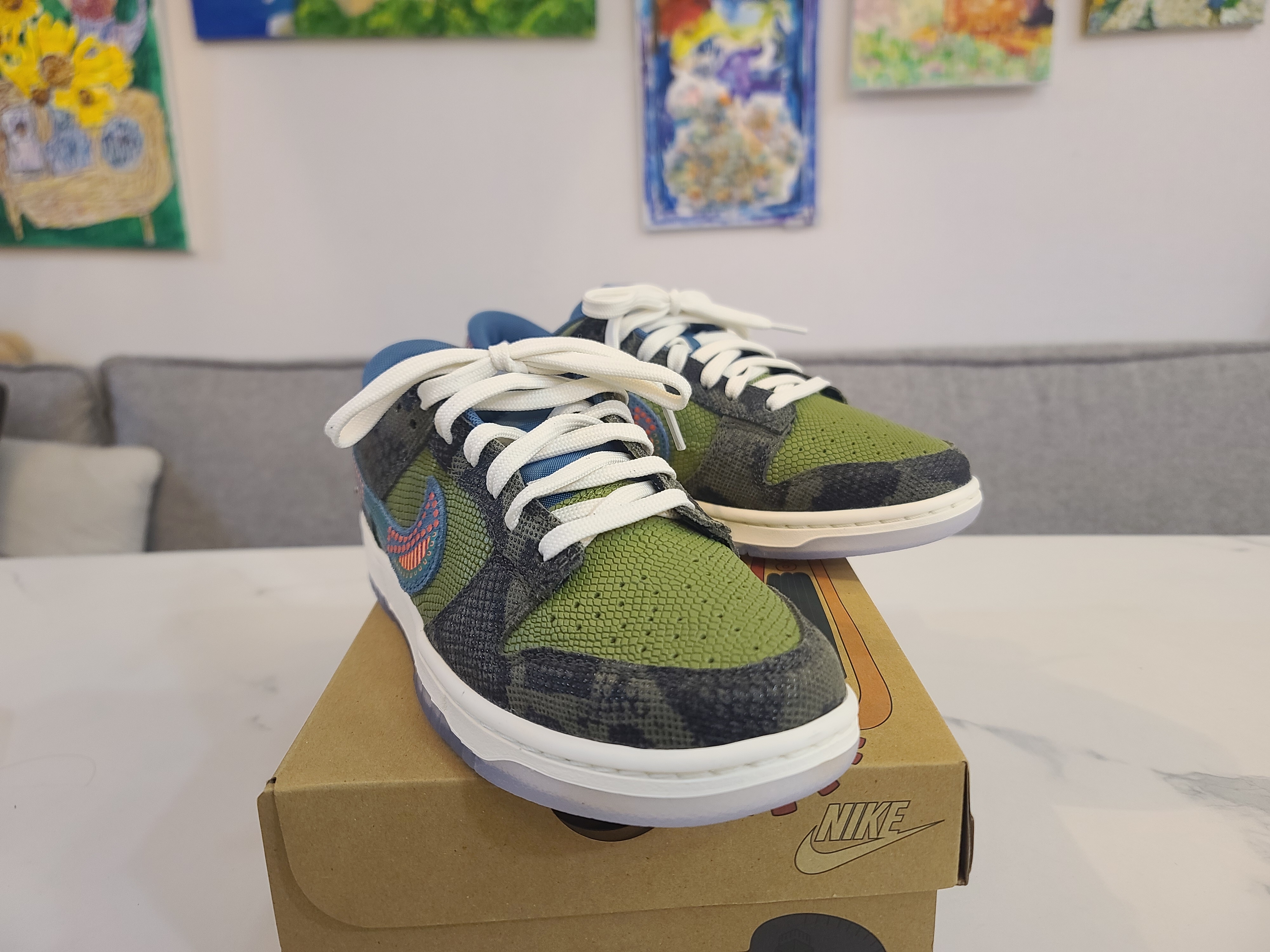 Nike Dunk Low Premium Siempre Familia 착용 스타일 - 2