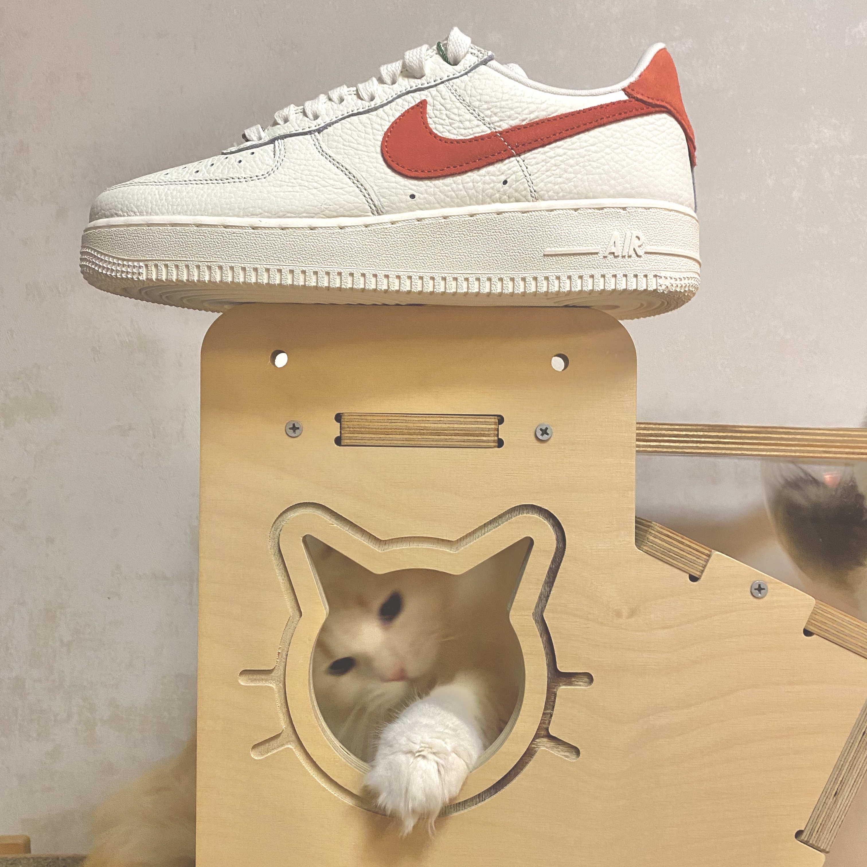 Nike Air Force 1 '07 Craft Mantra Orange 착용 스타일