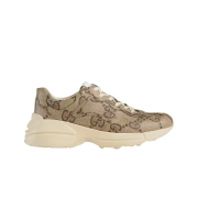 Gucci Rhyton 100th Anniversary Sneakers GG Supreme Beige Ebony
