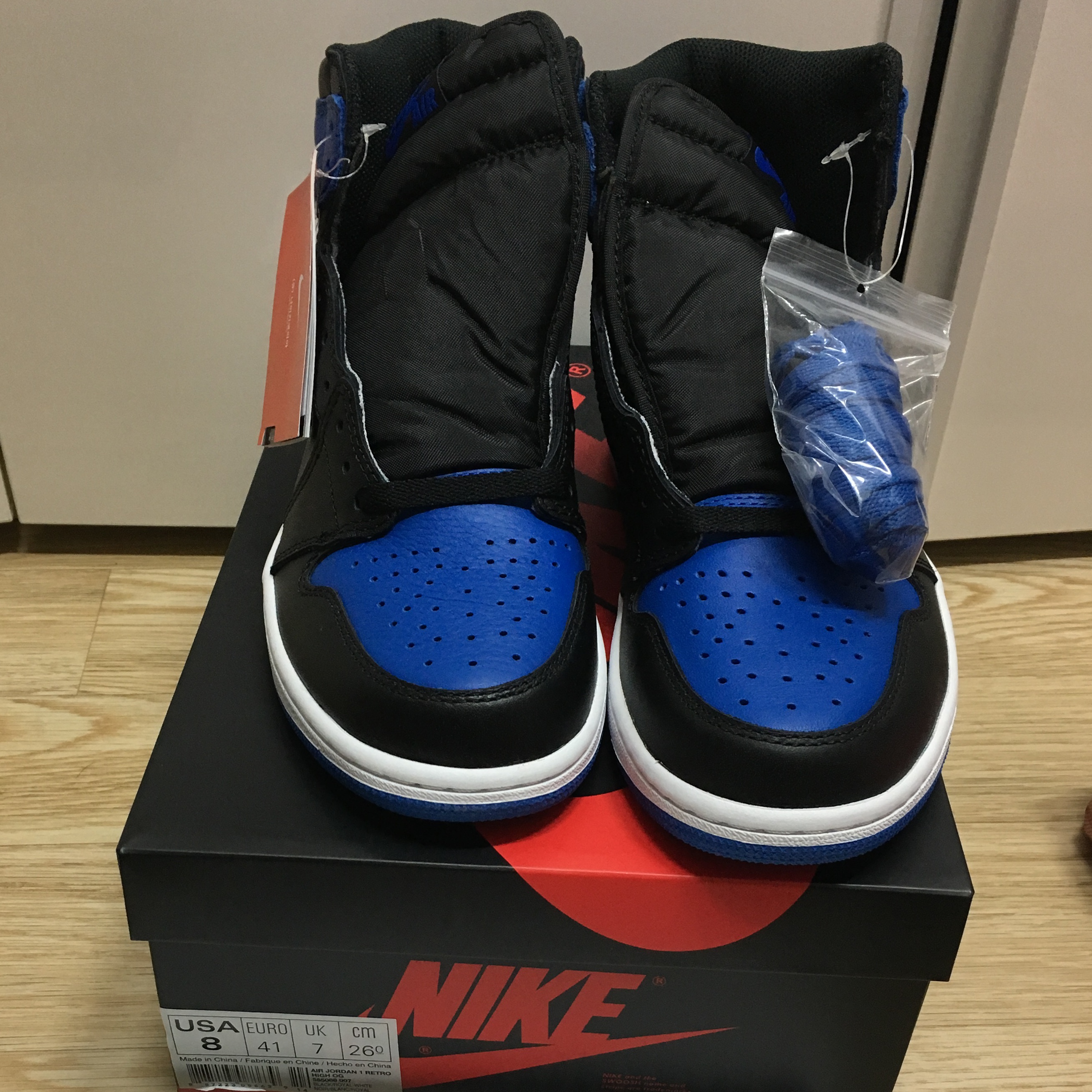 Jordan 1 Retro Royal 2017 착용 스타일