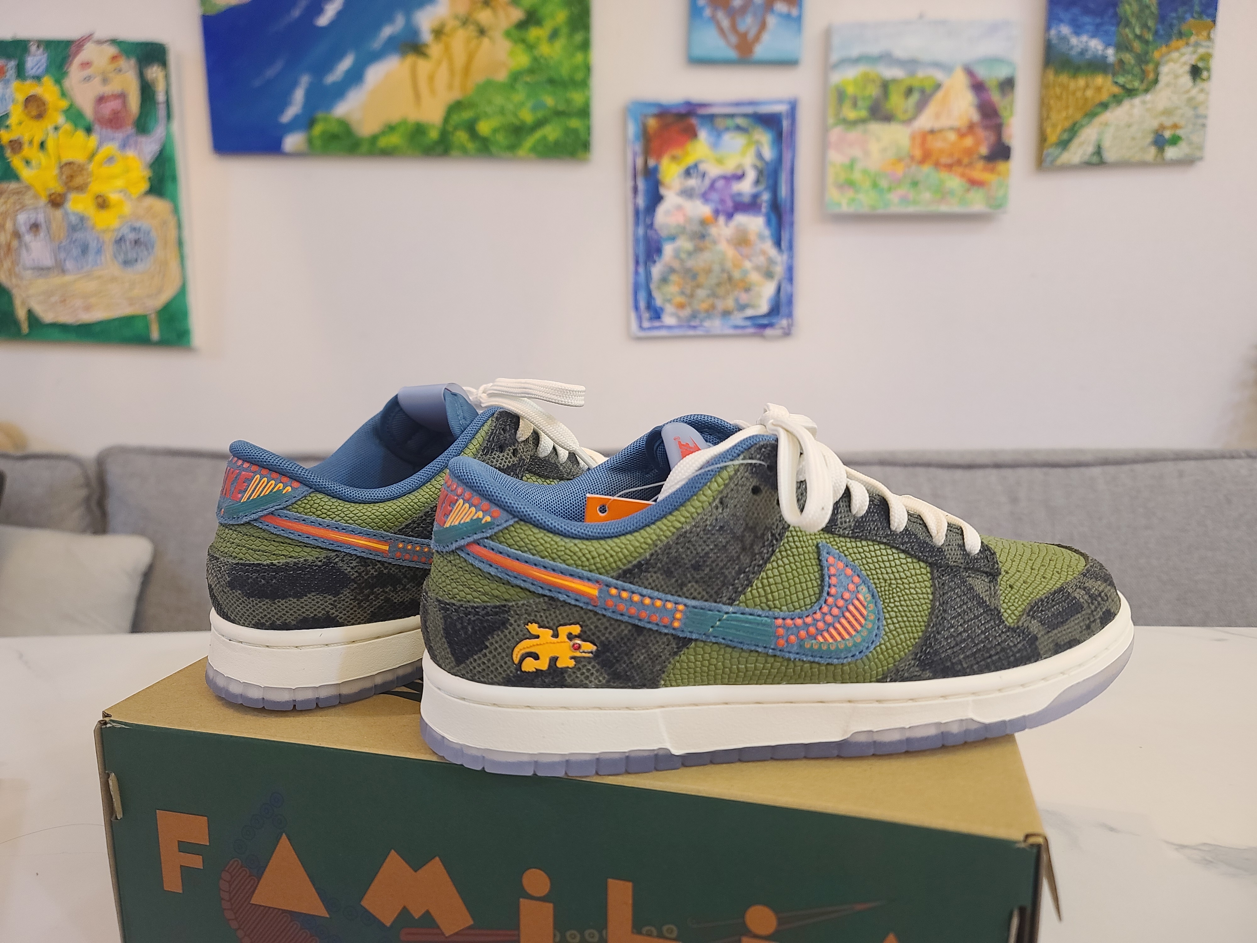 Nike Dunk Low Premium Siempre Familia 착용 스타일 - 3