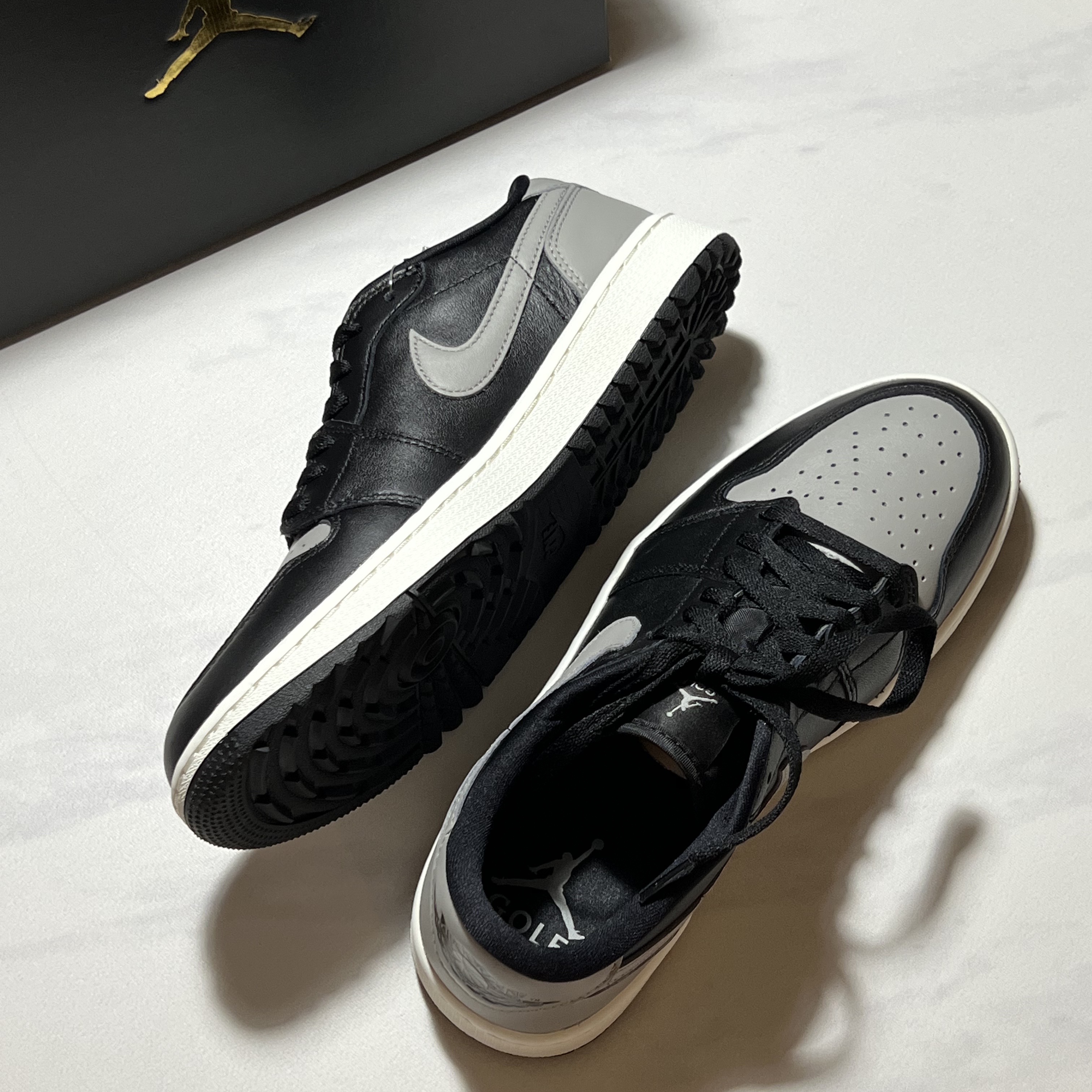 Jordan 1 Low Golf Shadow 착용 스타일 - 1
