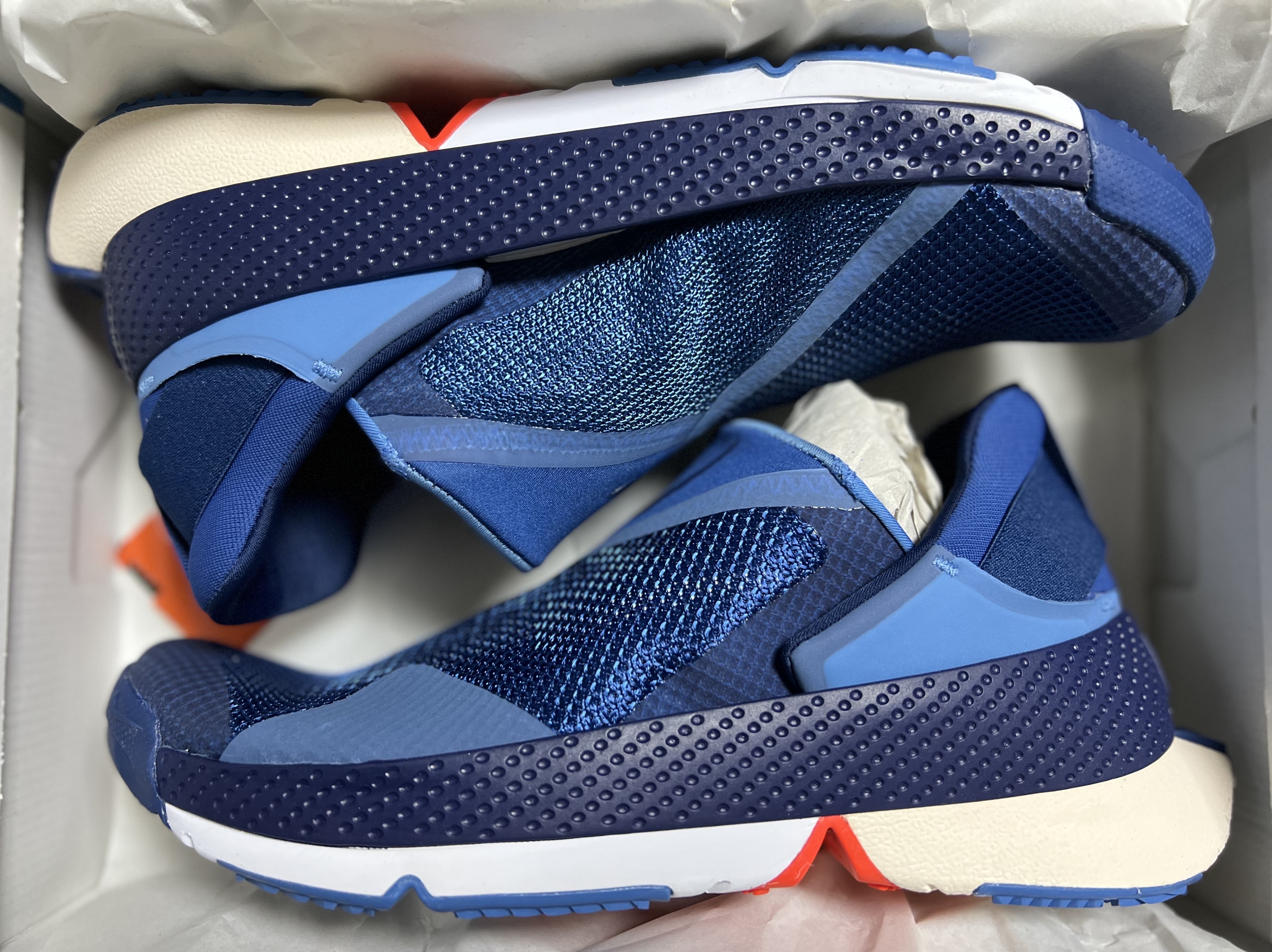 Nike Go Flyease Court Blue 착용 스타일 - 1
