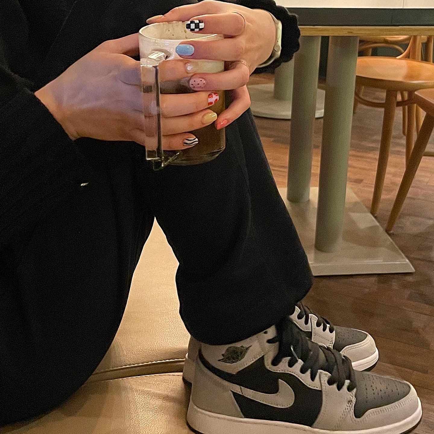 Jordan 1 Retro High OG Shadow 2.0, (GS) Jordan 1 Retro High OG Shadow 2.0 착용 스타일