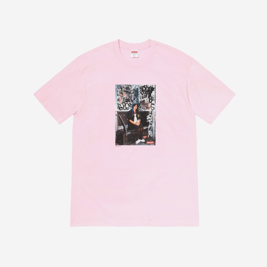 슈프림 x 레이디 핑크 티셔츠 핑크 - 21FW