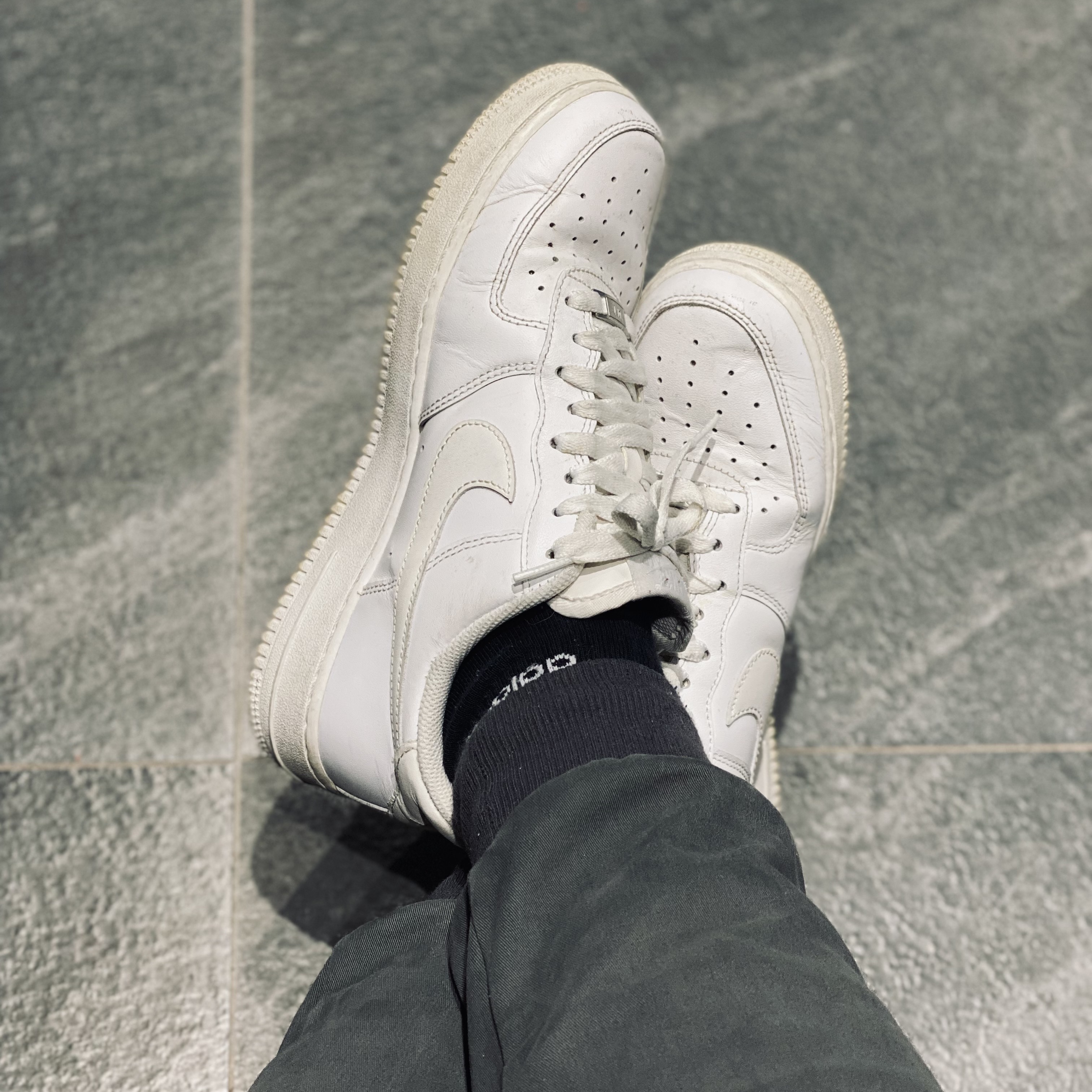 Nike Air Force 1 '07 Low White 착용 스타일