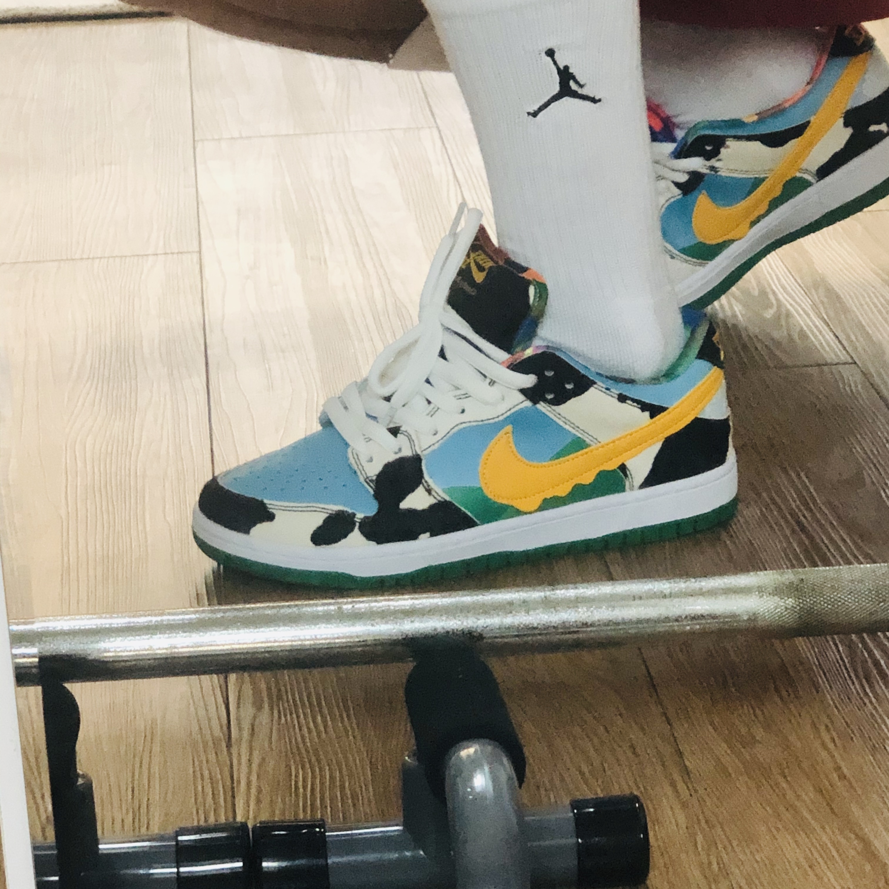 Nike x Ben & Jerry's SB Dunk Low Chunky Dunky 착용 스타일 - 2