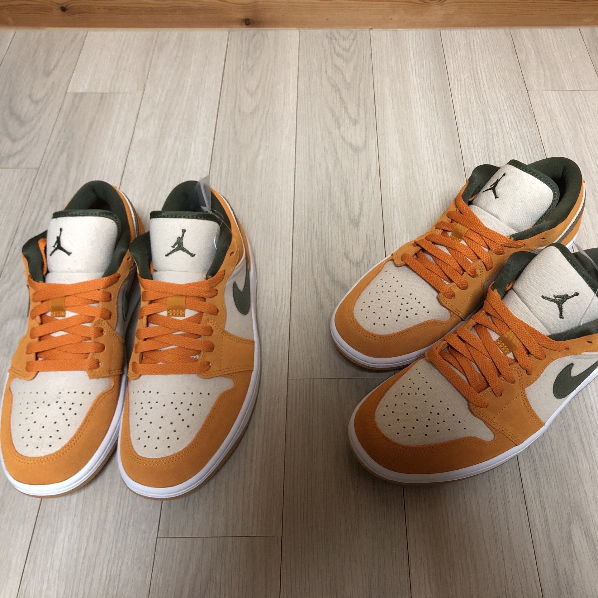 Jordan 1 Low SE Light Curry 착용 스타일 - 4