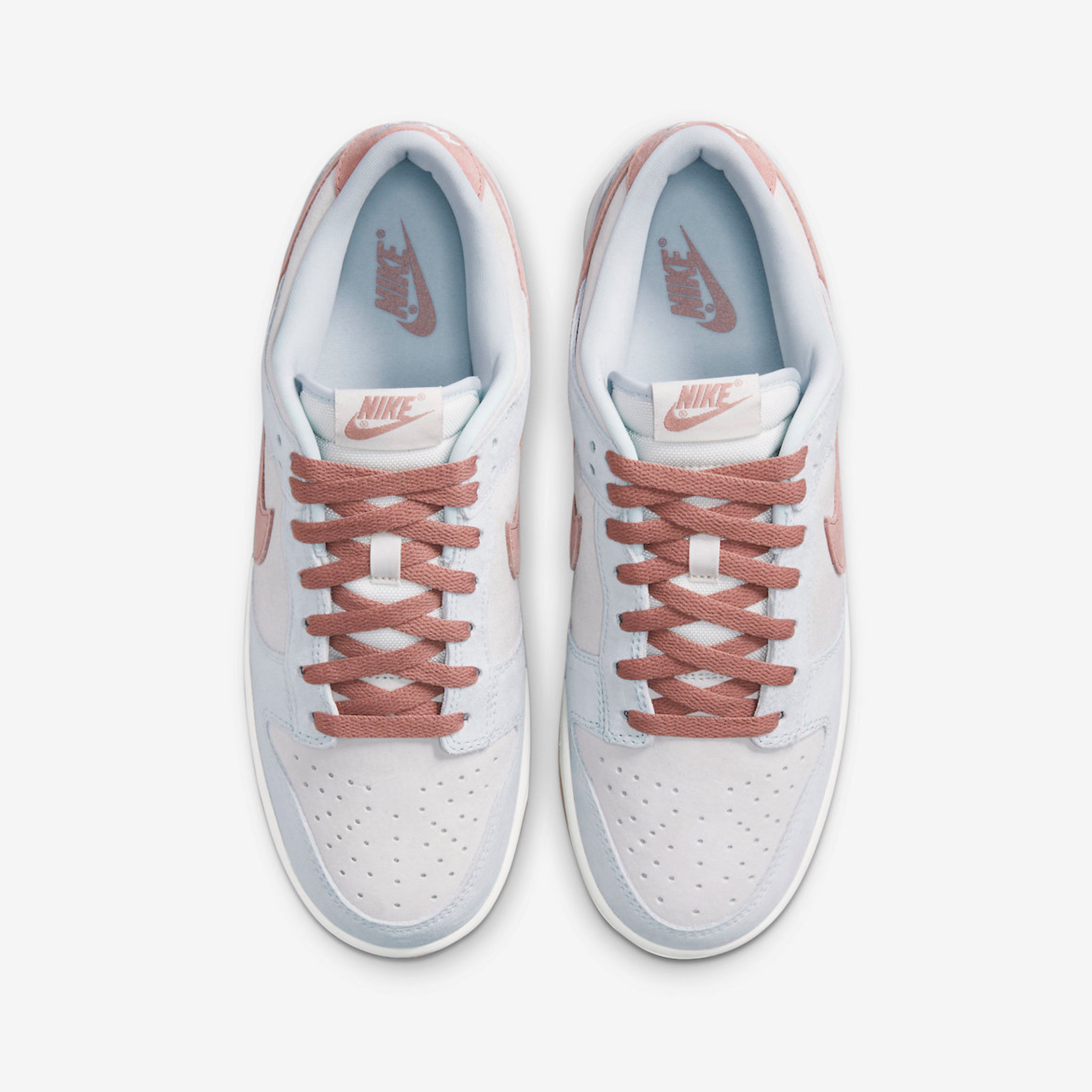 Nike Dunk Low Retro PRM Fossil Rose 착용 스타일 - 4