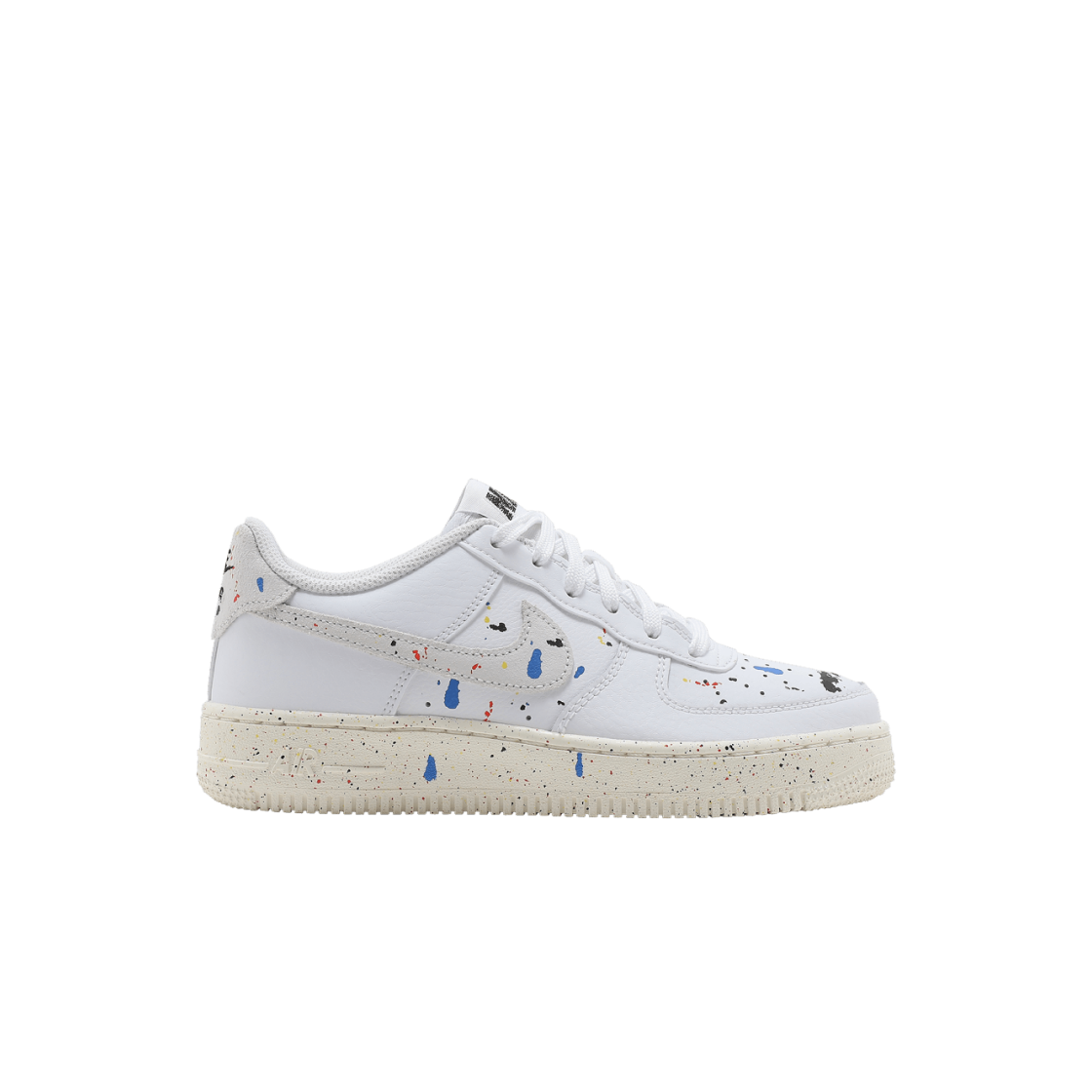 DJ2598-100 (GS) Nike Air Force 1 LV8 3 Paint Splatter White