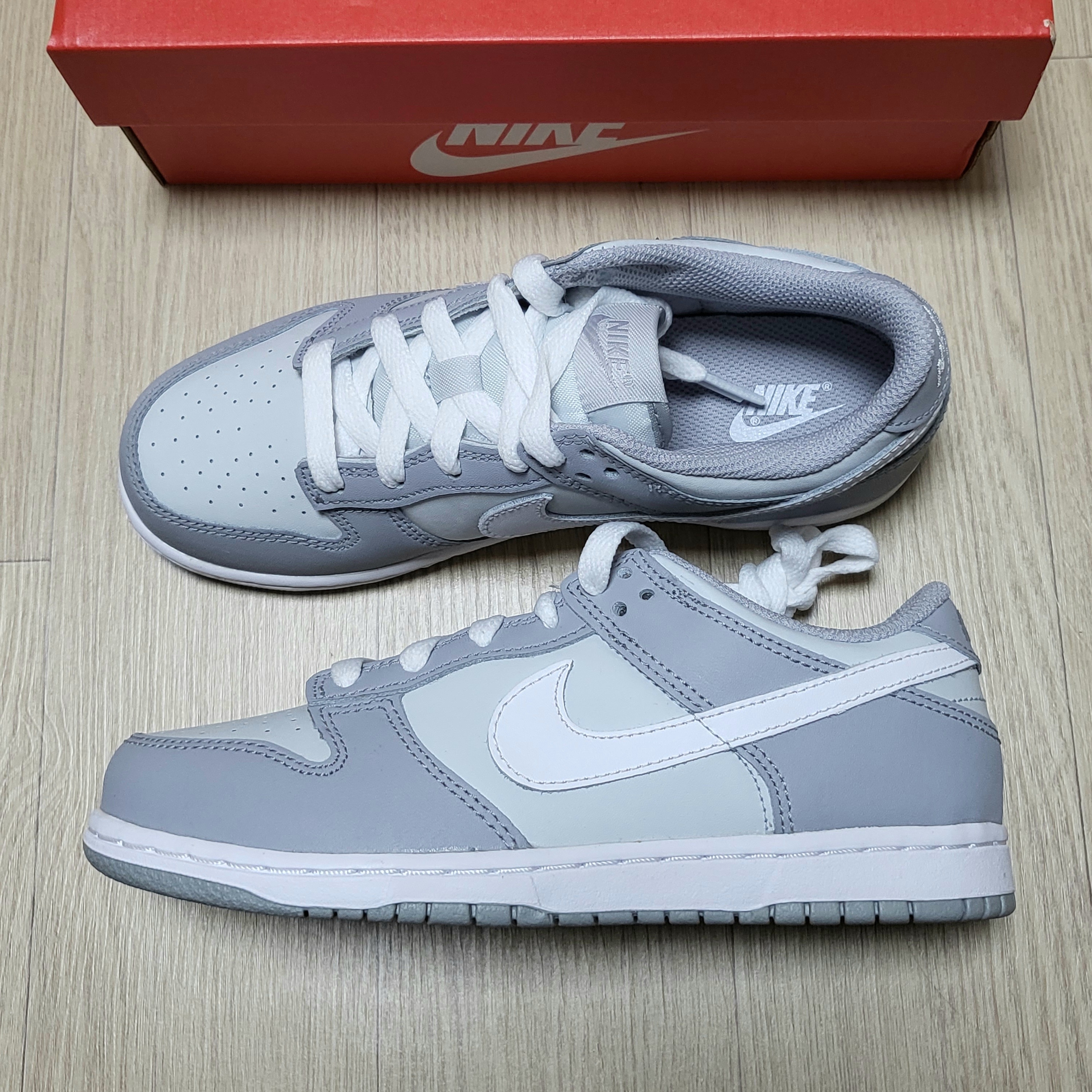 (PS) Nike Dunk Low Wolf Grey 착용 스타일
