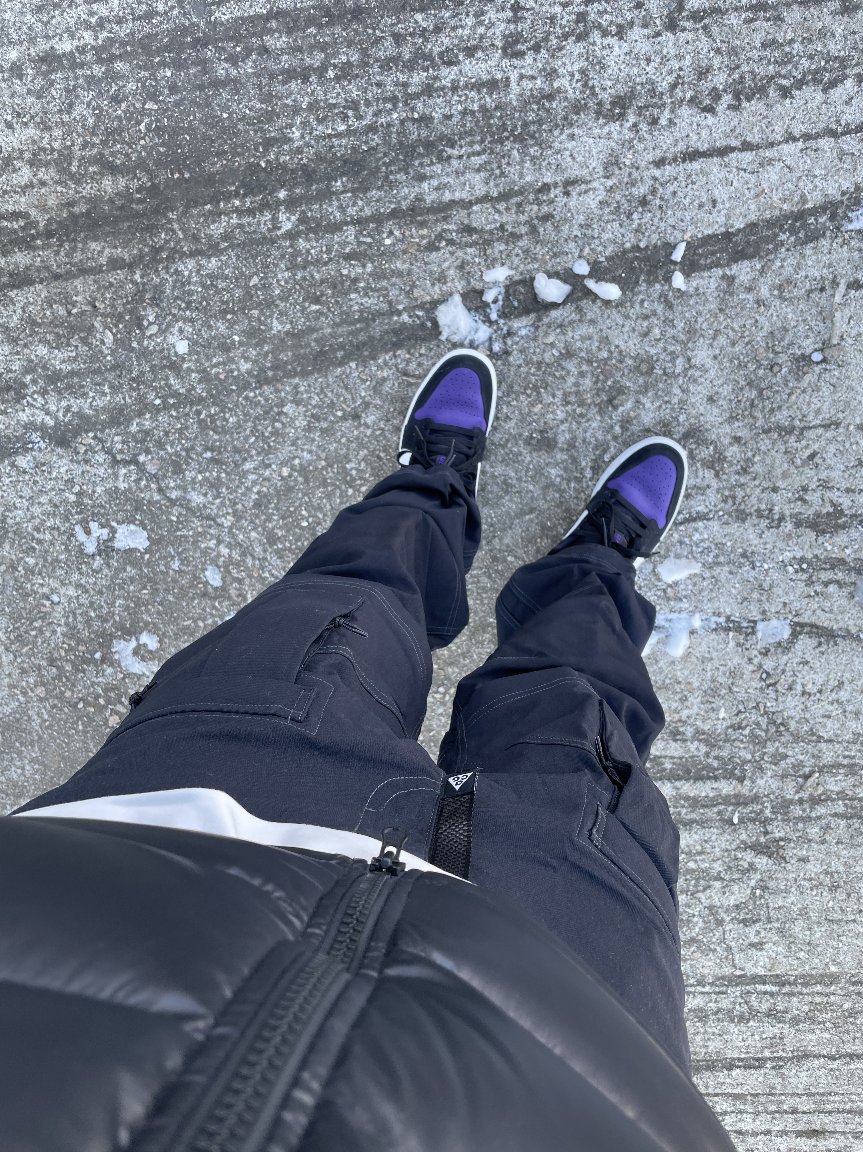 (GS) Jordan 1 Retro High OG Chicago 2015, Nike x Drake Nocta Puffer Jacket Black - Asia 착용 스타일 - 3