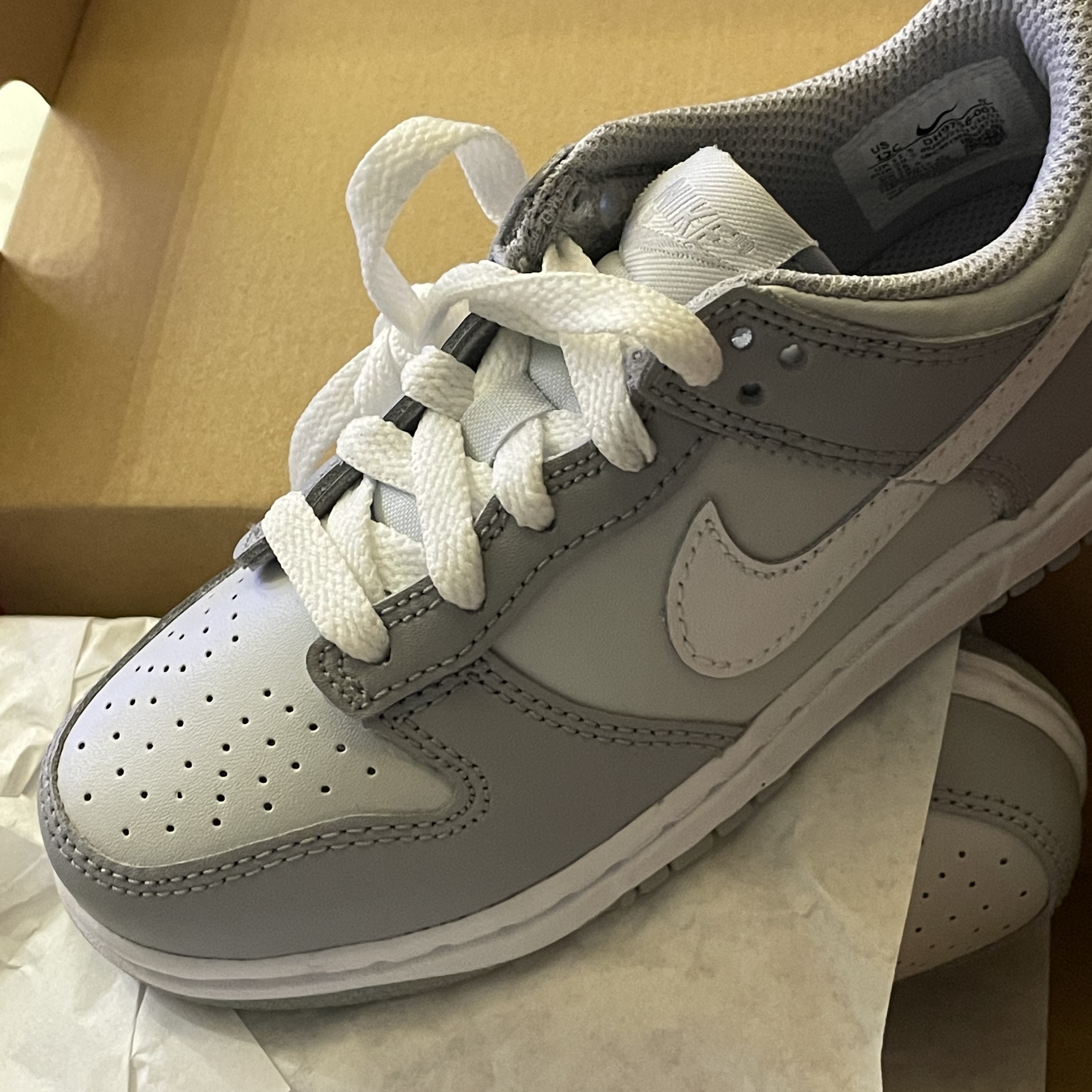(PS) Nike Dunk Low Wolf Grey 착용 스타일 - 3