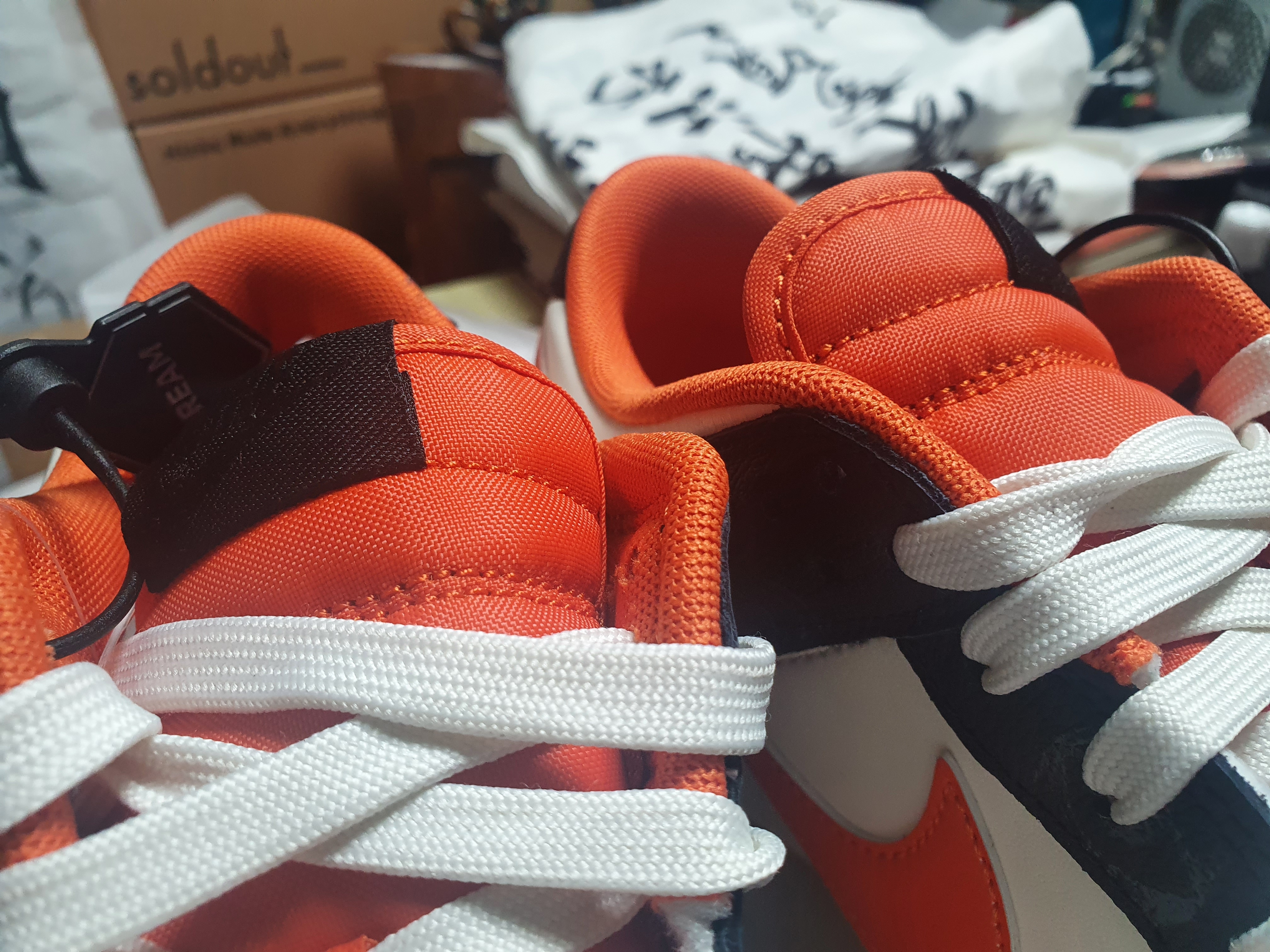Nike Dunk Low Retro PRM Halloween 착용 스타일 - 5