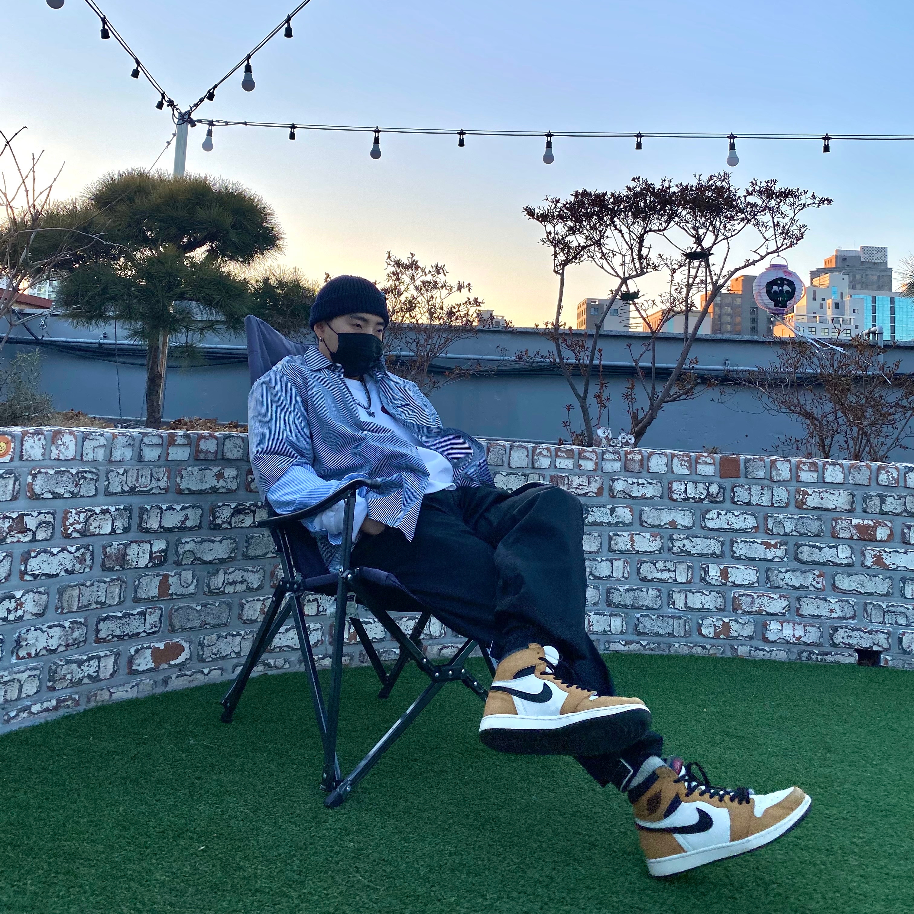 Jordan 1 Retro High Rookie of the Year 착용 스타일 - 1