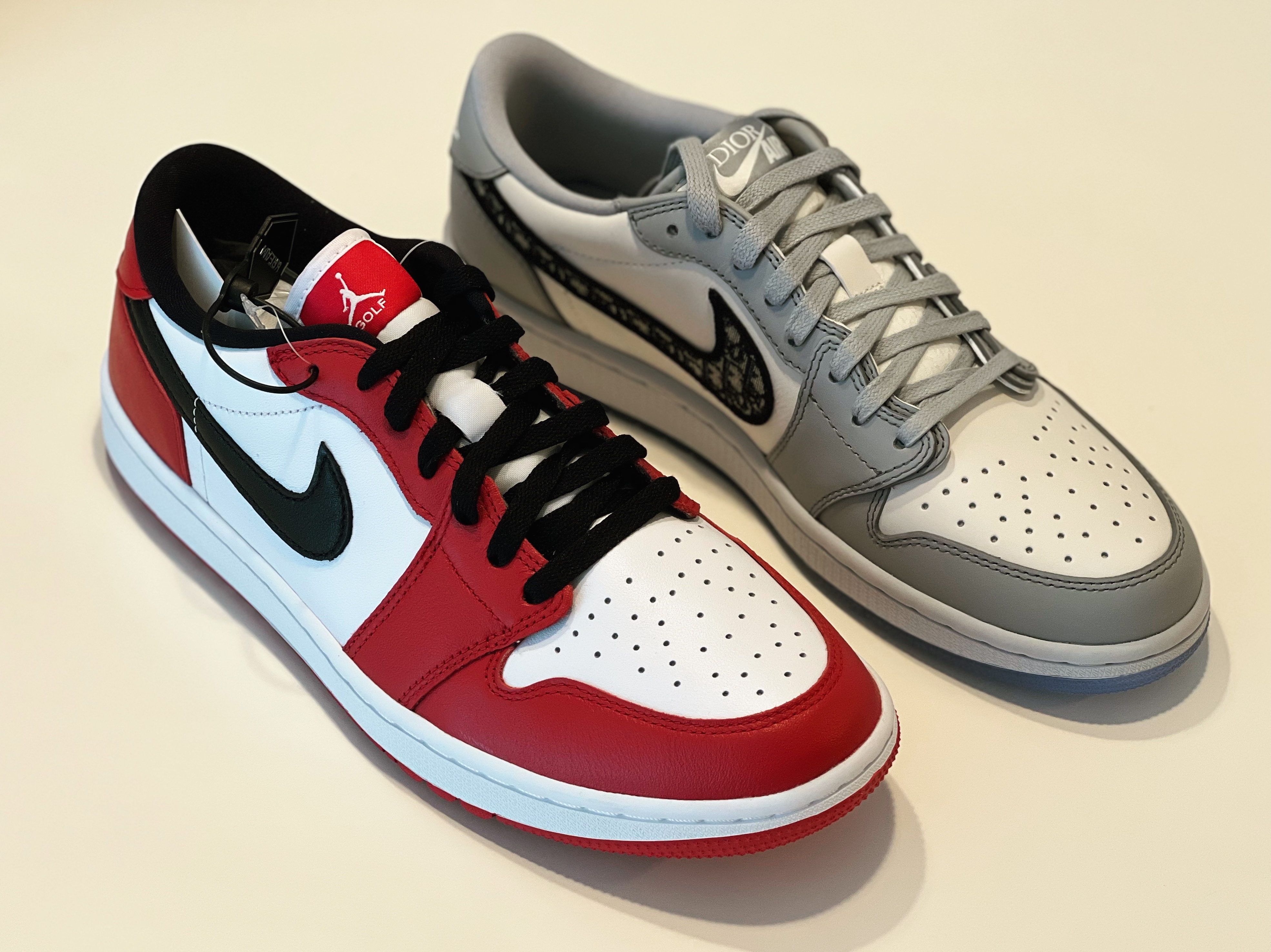 Jordan 1 x Dior Low OG, Jordan 1 Low Golf Chicago 착용 스타일 - 2