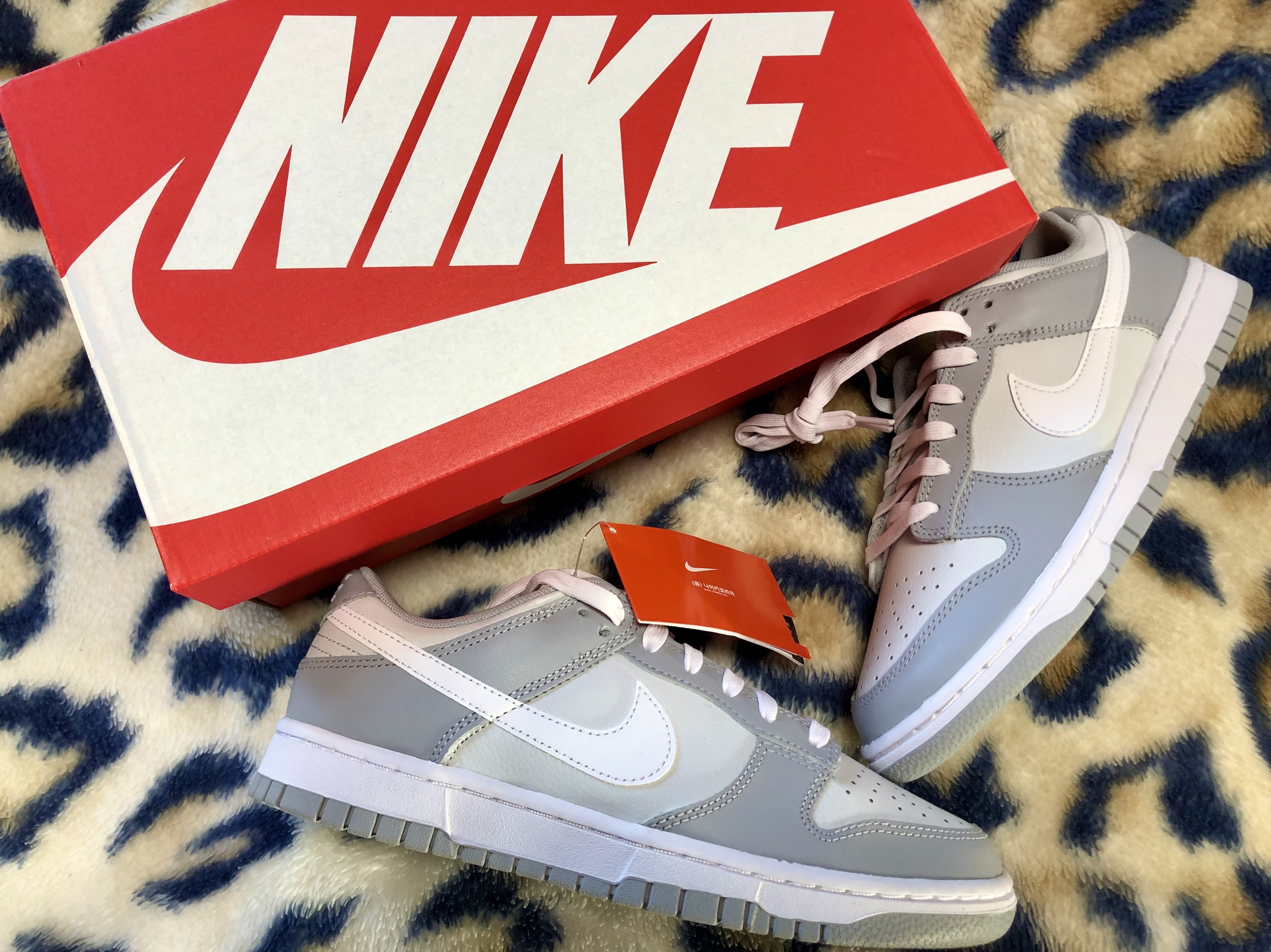 Nike Dunk Low Retro Wolf Grey 착용 스타일