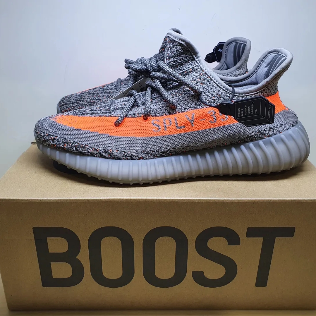 Adidas Yeezy Boost 350 V2 Beluga - Reflective 착용 스타일 - 1