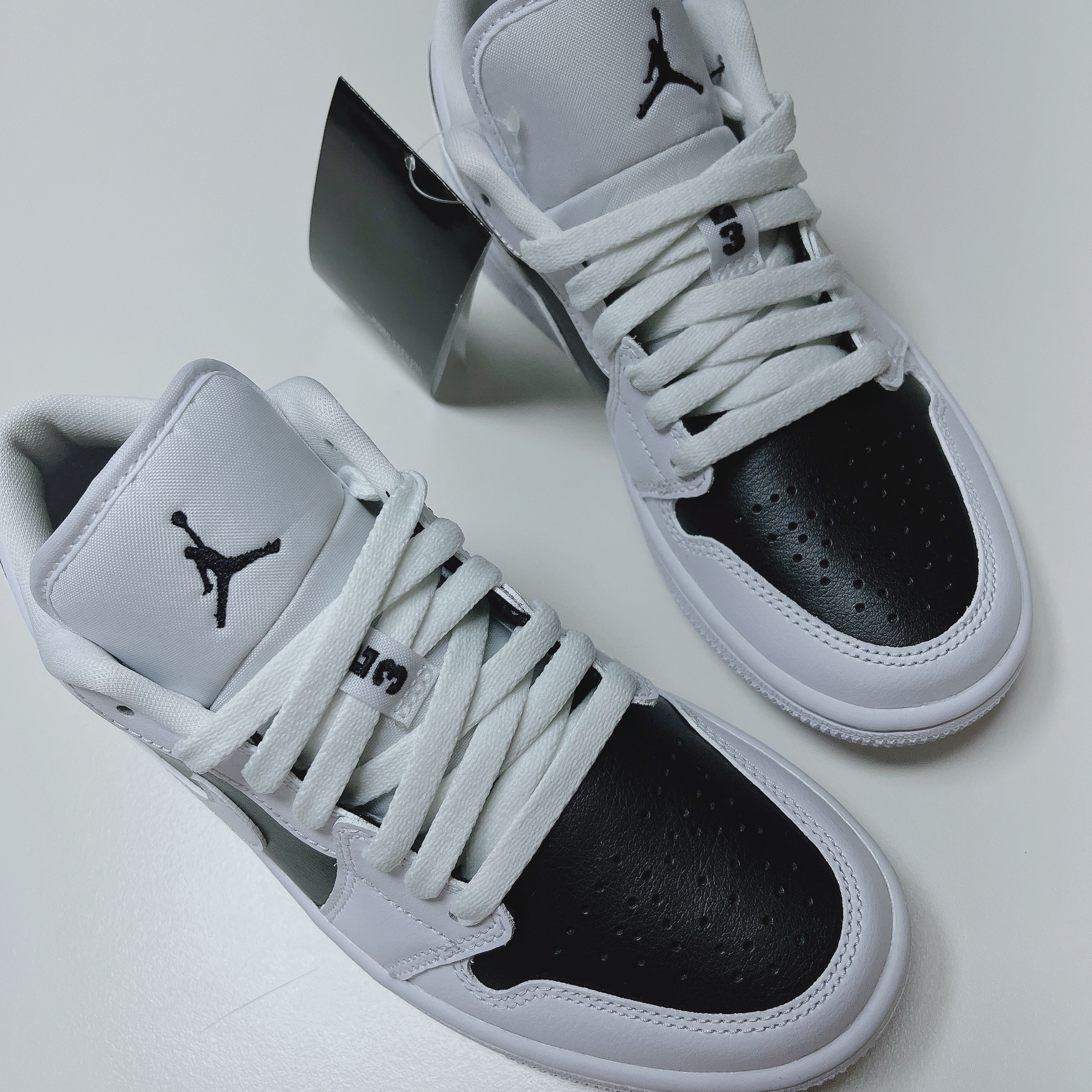 (W) Jordan 1 Low Panda 착용 스타일 - 2