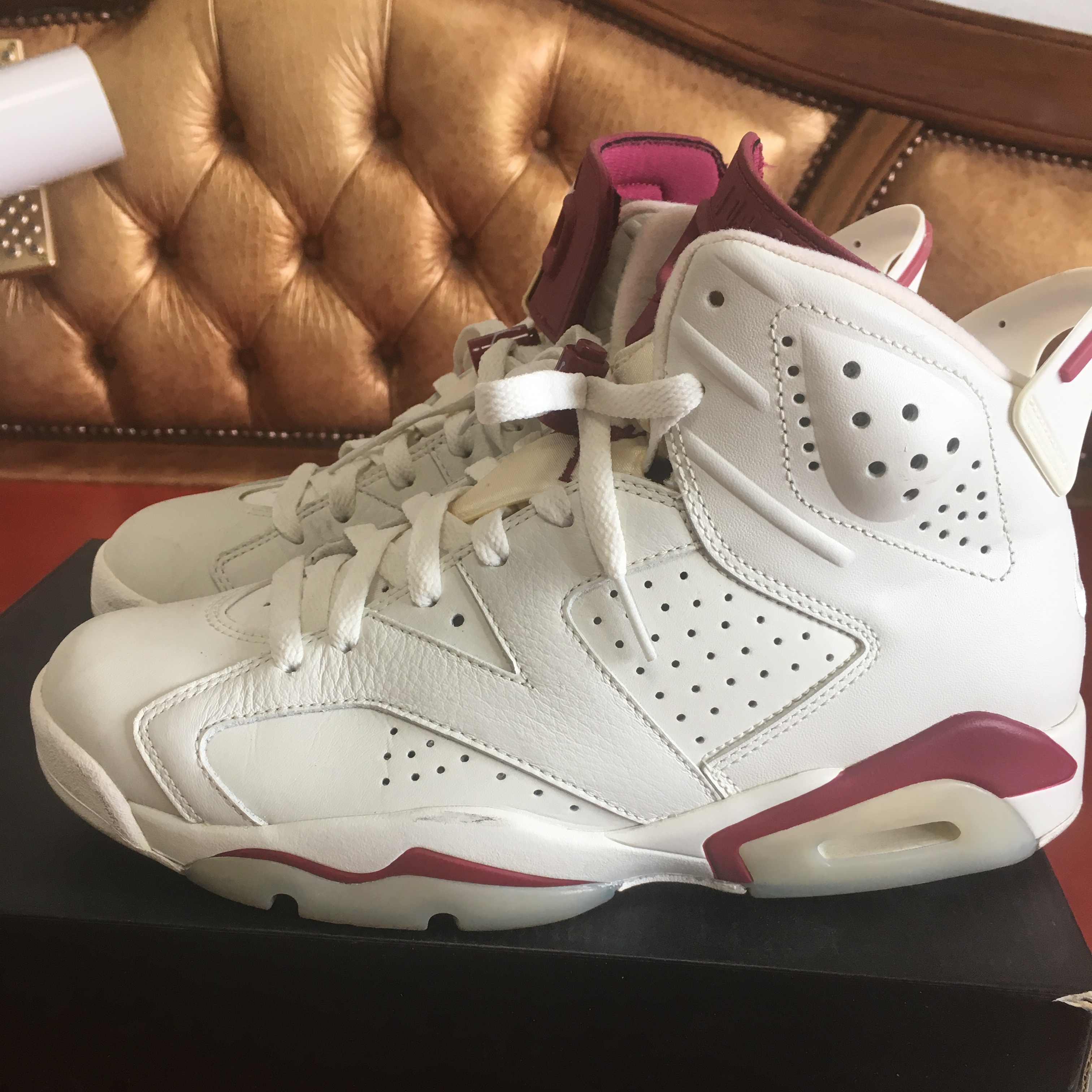 Jordan 6 Retro Maroon 2015 착용 스타일