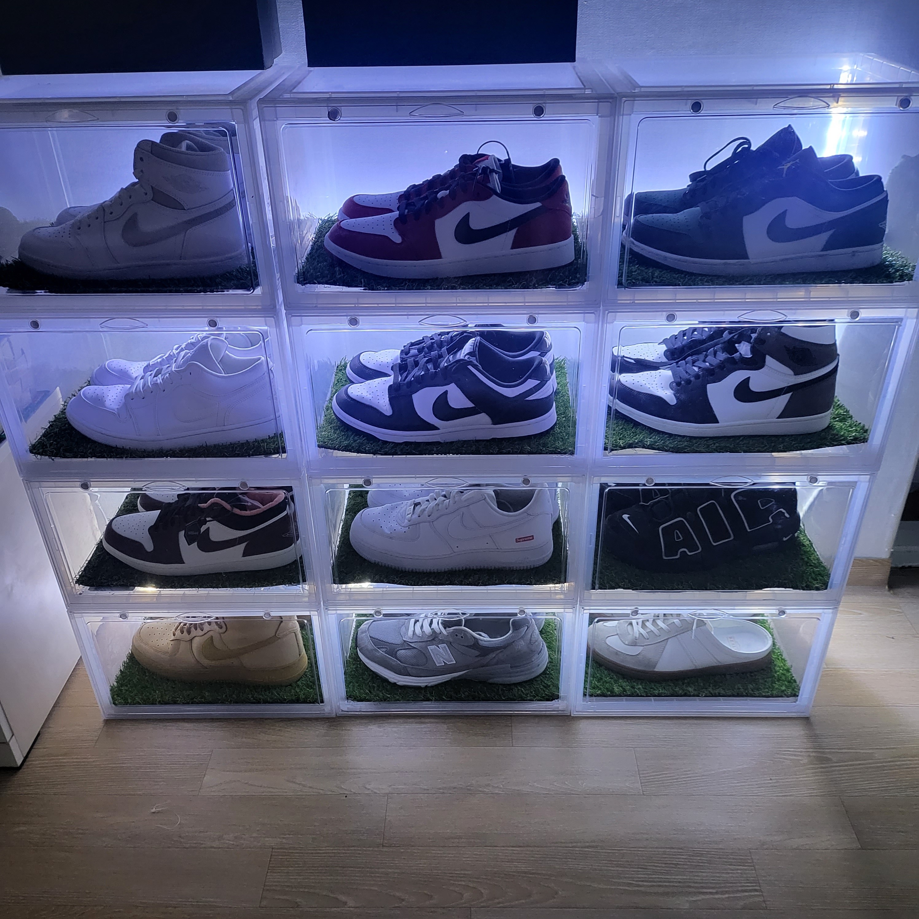 Jordan 1 High 85 Neutral Grey, Jordan 1 Low Golf Chicago 착용 스타일 - 1