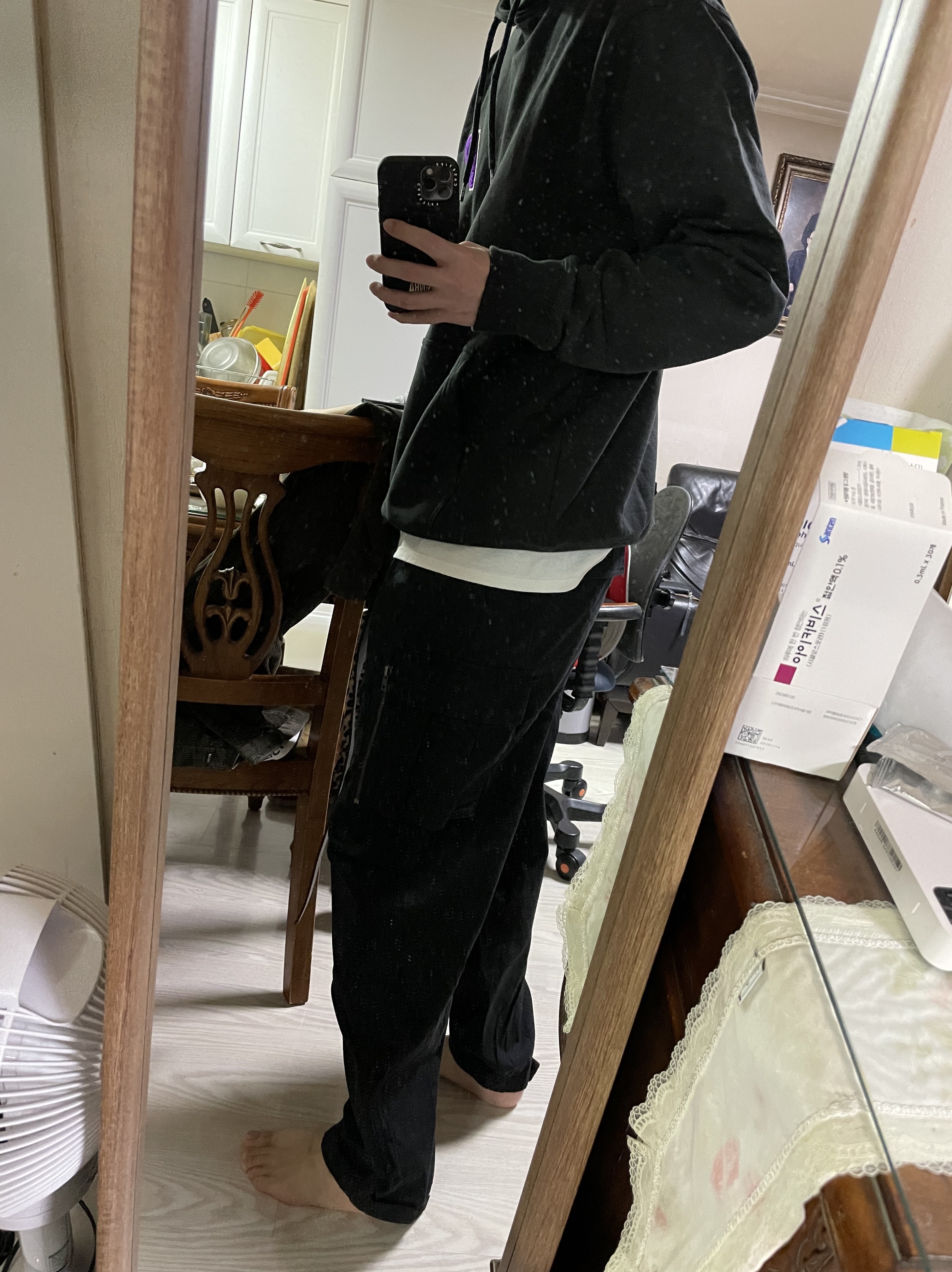Jordan 1 Retro High Shattered Backboard 3.0, Palace Tri-Chenille Hood Black - 21FW 착용 스타일 - 2
