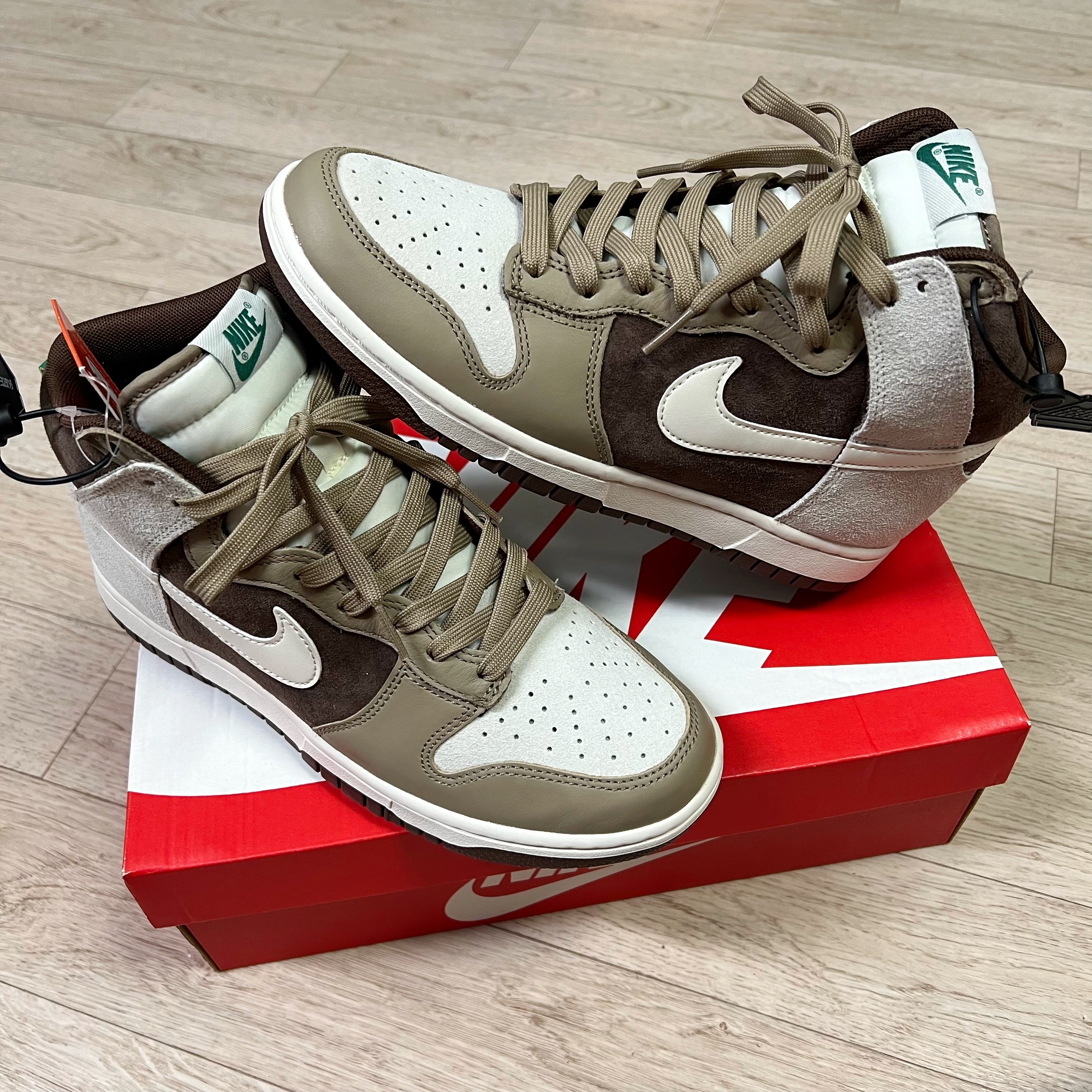 Nike Dunk High Retro PRM Light Chocolate 착용 스타일