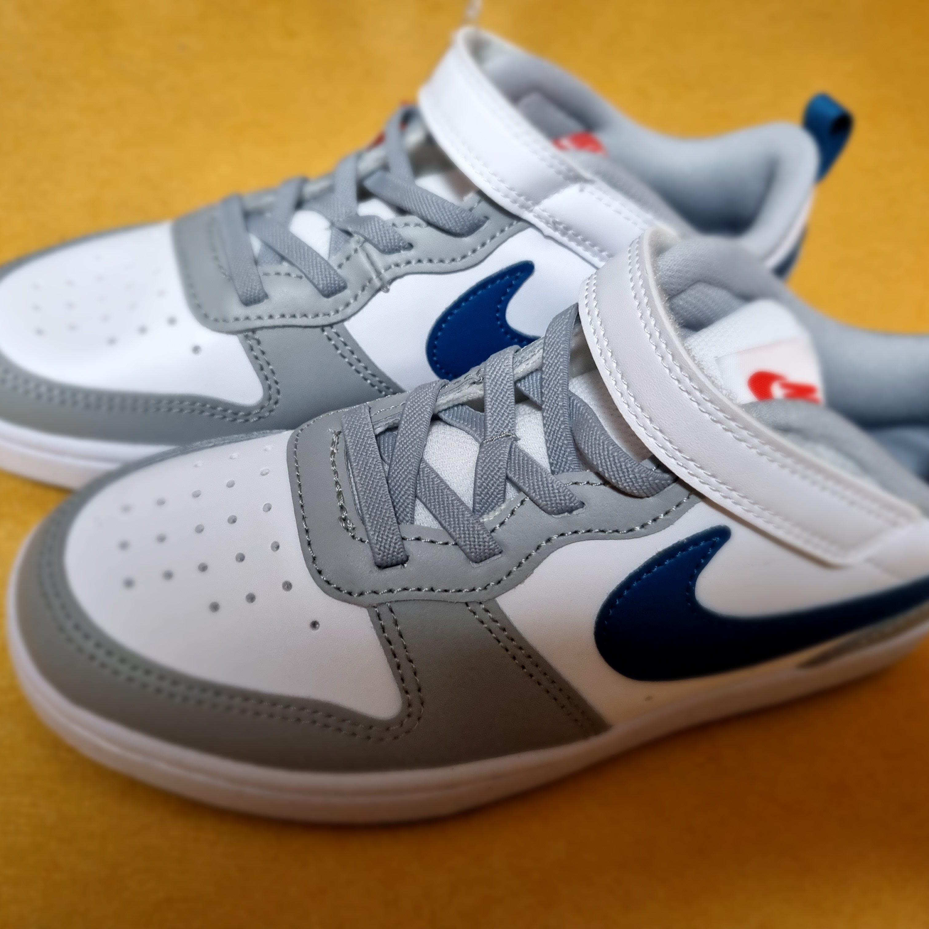 (PS) Nike Court Borough Low 2 Light Smoke Grey 착용 스타일