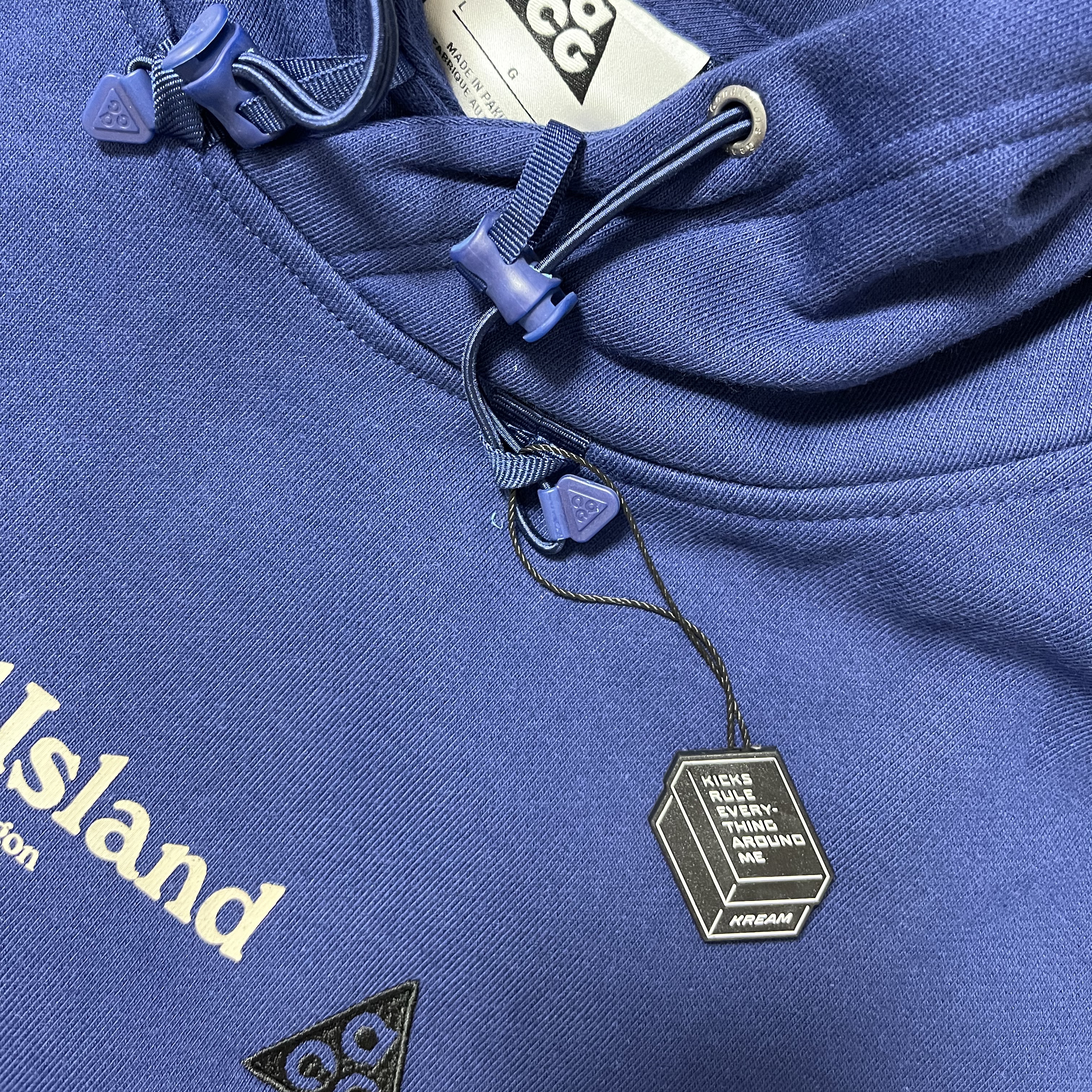 Nike NRG ACG Hoodie Wizard Blue Void - US/EU 착용 스타일