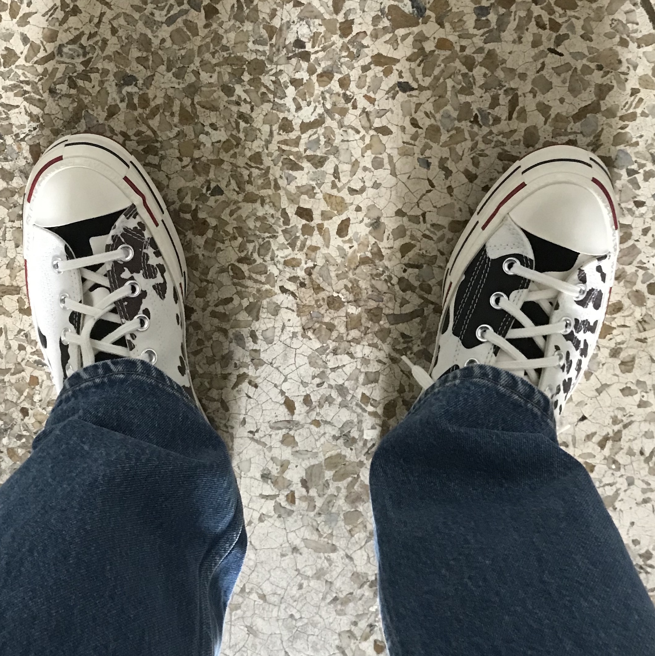 Converse x Brain Dead Chuck 70 Hi Egret 착용 스타일