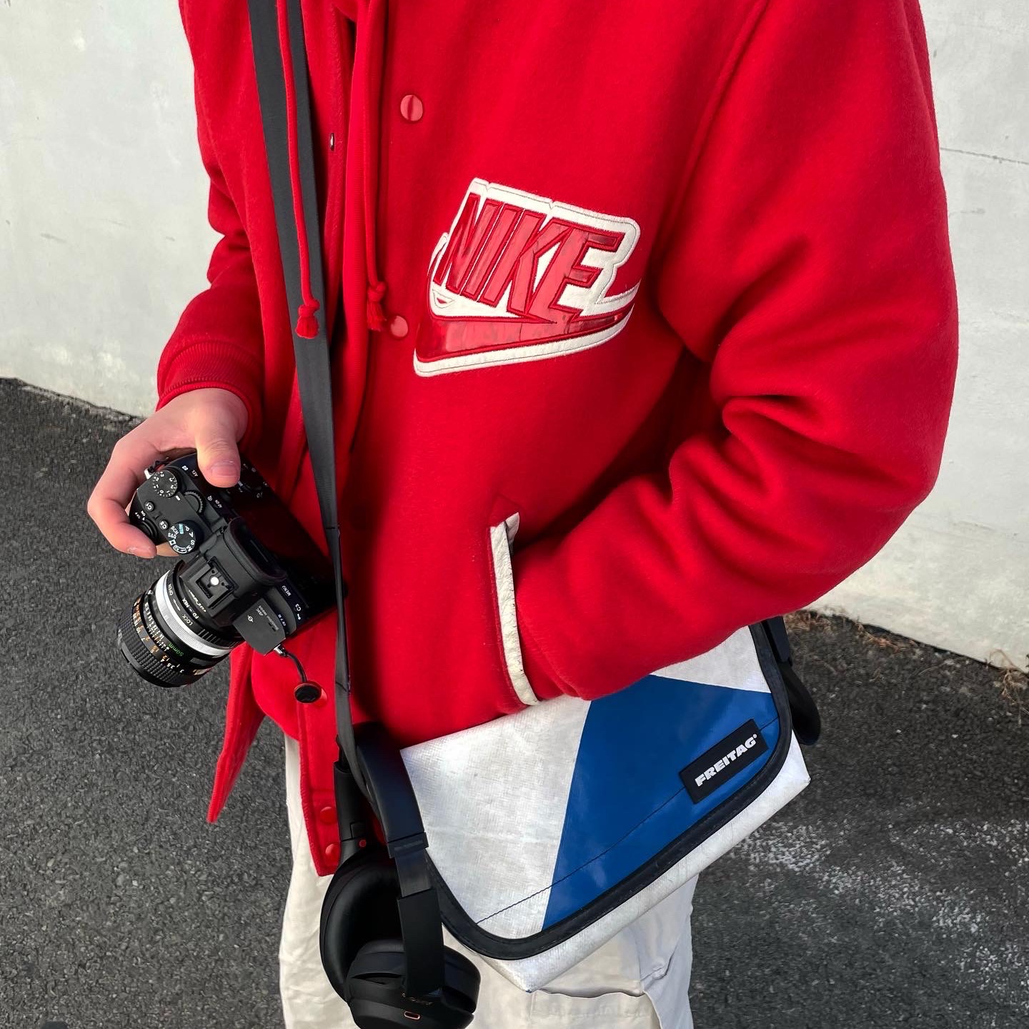 Jordan 1 x Off-White Retro High Chicago The Ten 착용 스타일 - 2