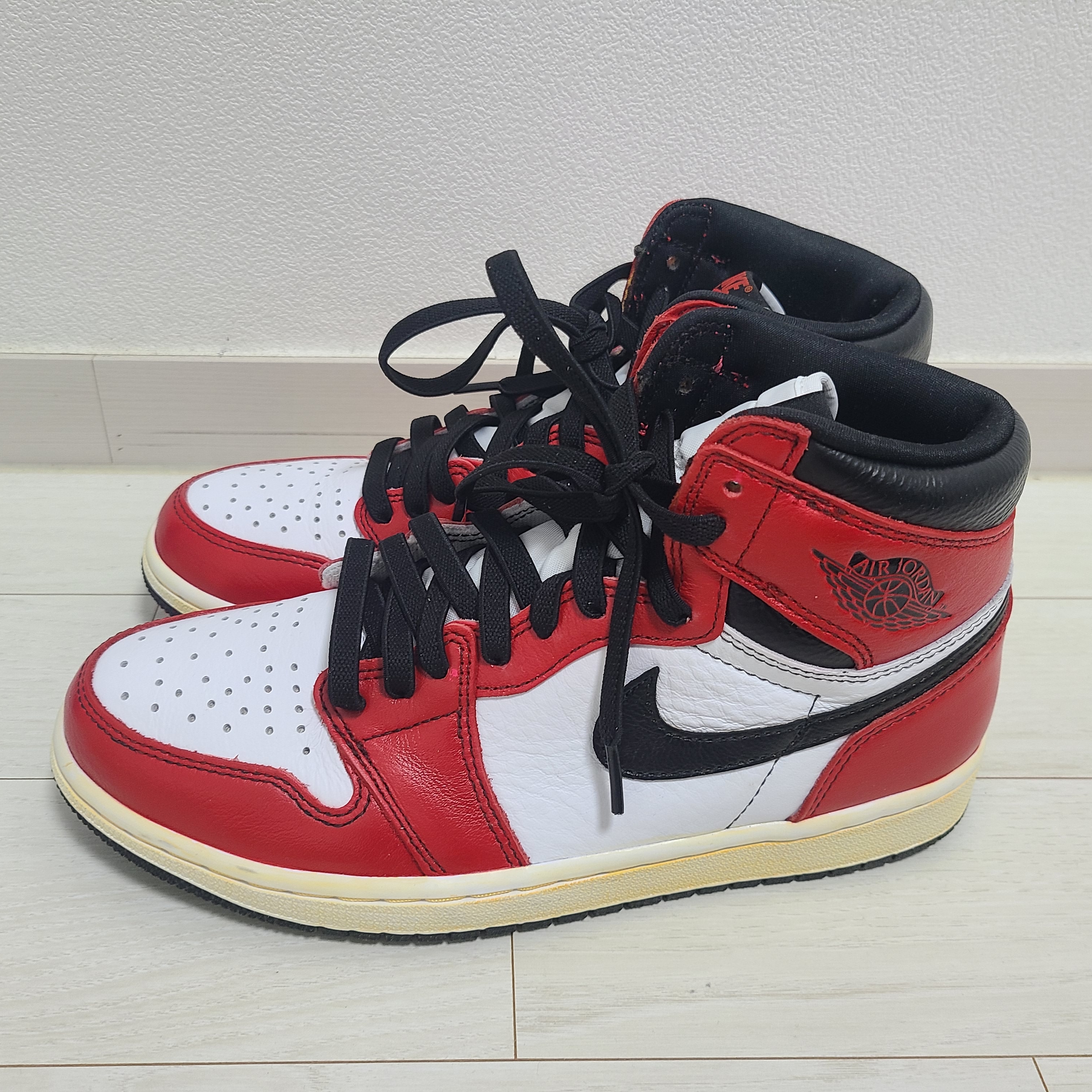 Jordan 1 Retro High OG Light Fusion Red 착용 스타일