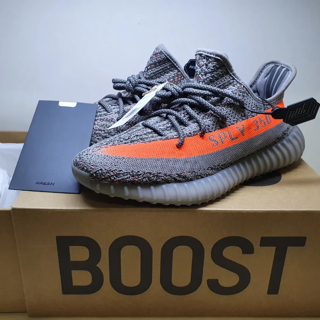 Adidas Yeezy Boost 350 V2 Beluga - Reflective 착용 스타일 - 3