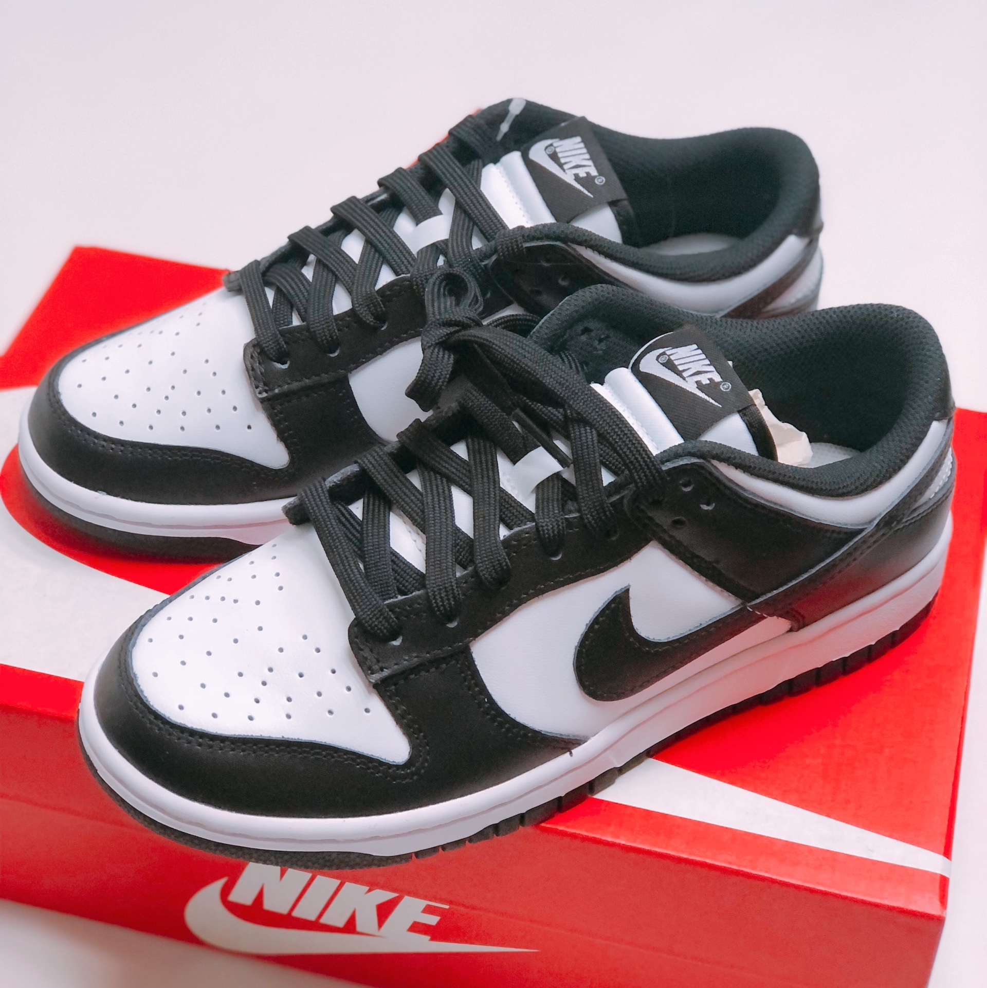 (W) Nike Dunk Low Black 착용 스타일