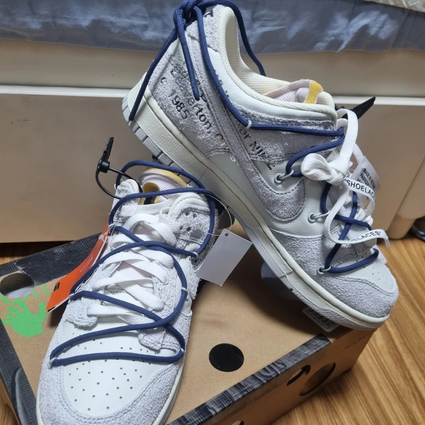 Nike x Off-White Dunk Low The 50 - Lot 18 착용 스타일