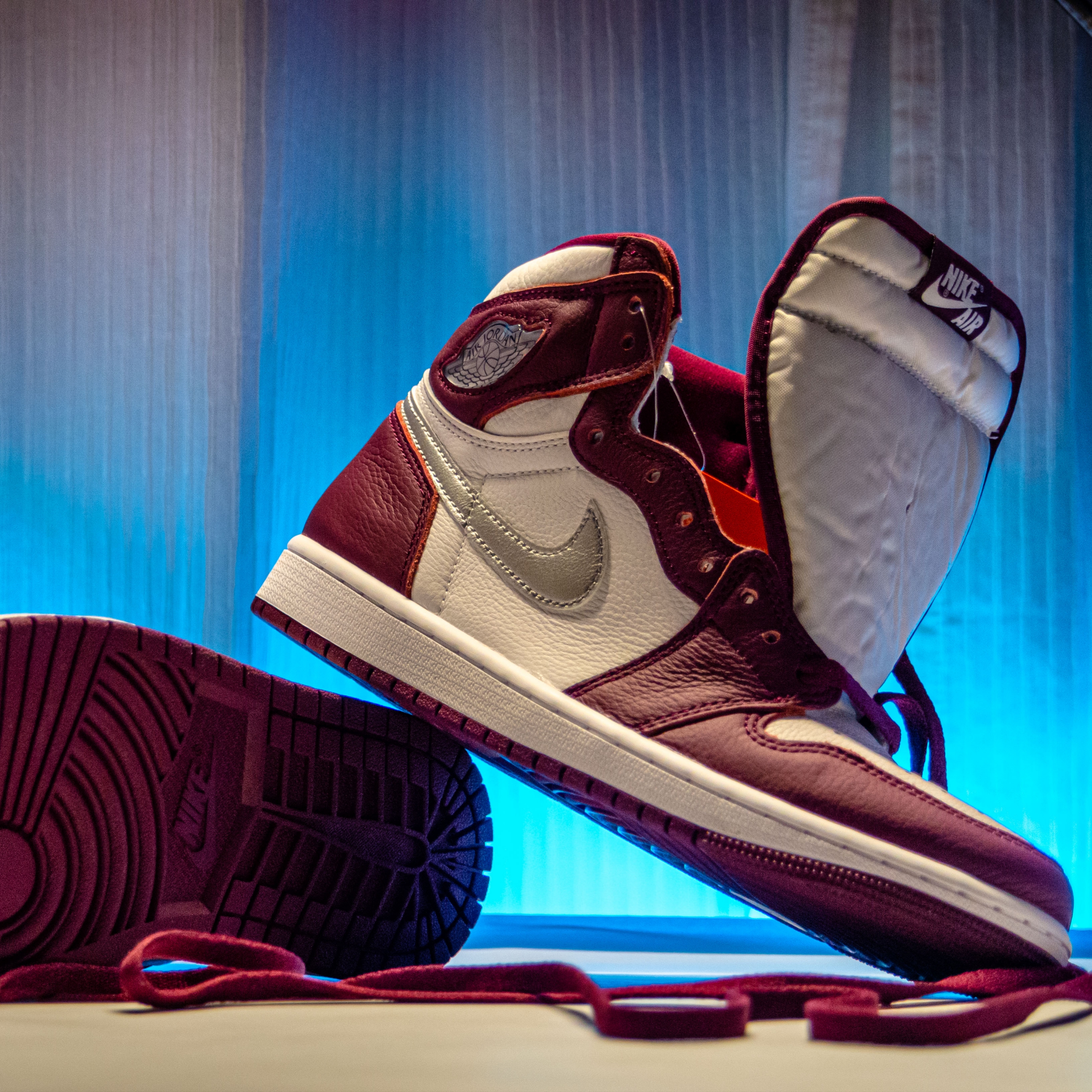 Jordan 1 Retro High OG Bordeaux 착용 스타일