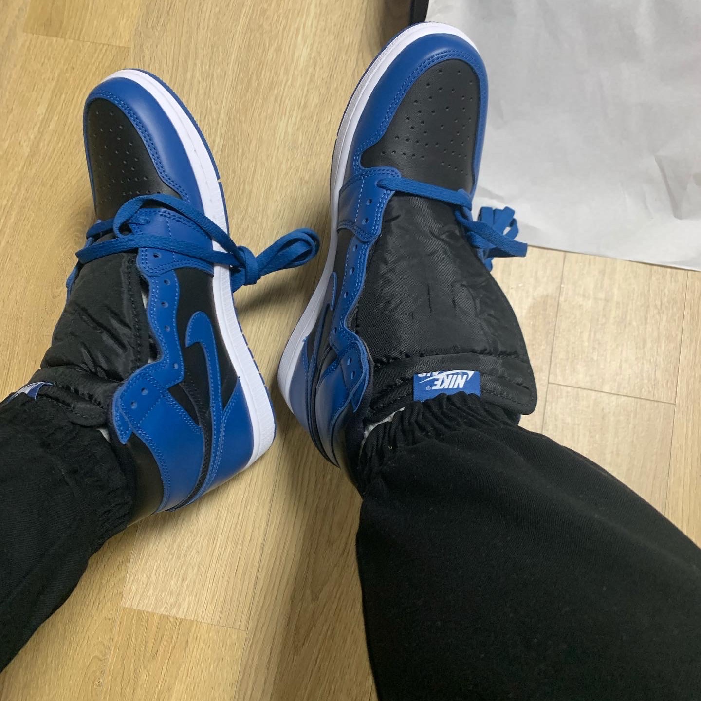 Jordan 1 Retro High OG Dark Marina Blue 착용 스타일