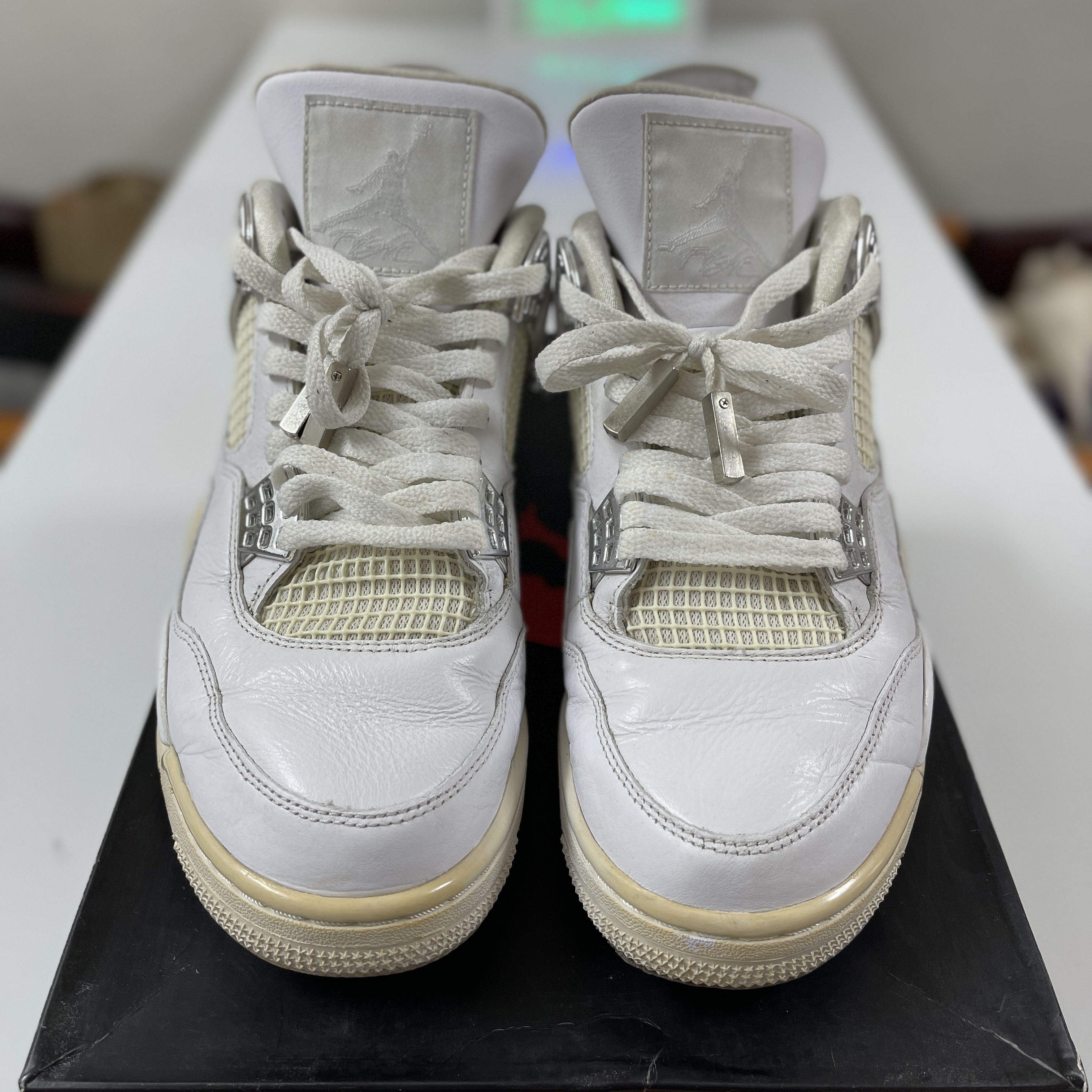 Jordan 4 Retro Pure Money 2017 착용 스타일 - 3