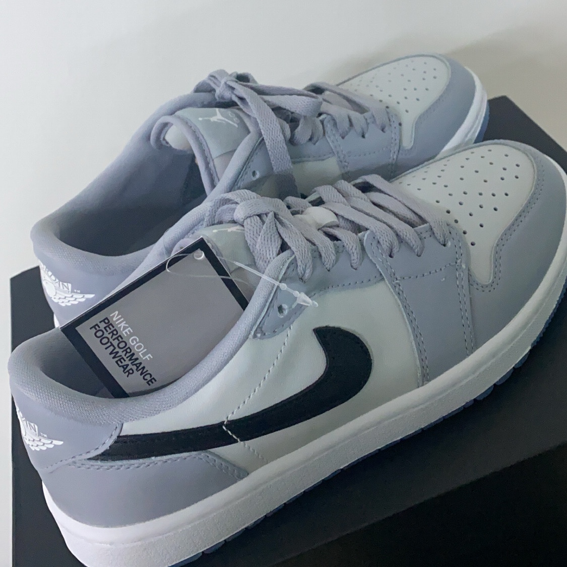 Jordan 1 Low Golf Wolf Grey 착용 스타일