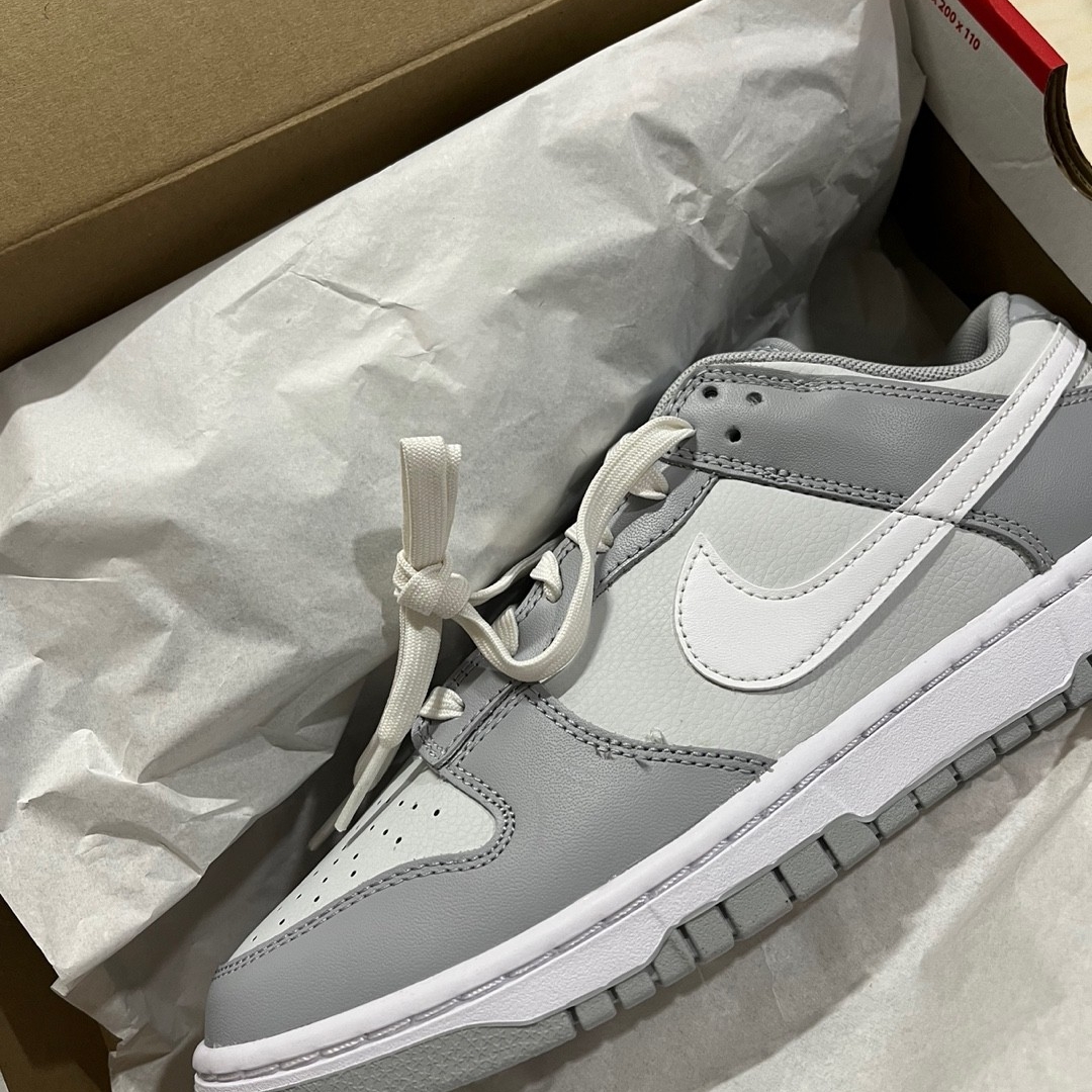 Nike Dunk Low Retro Wolf Grey 착용 스타일