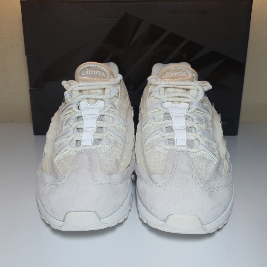 Nike x Comme des Garcons Homme Plus Air Max 95 White 착용 스타일 - 1