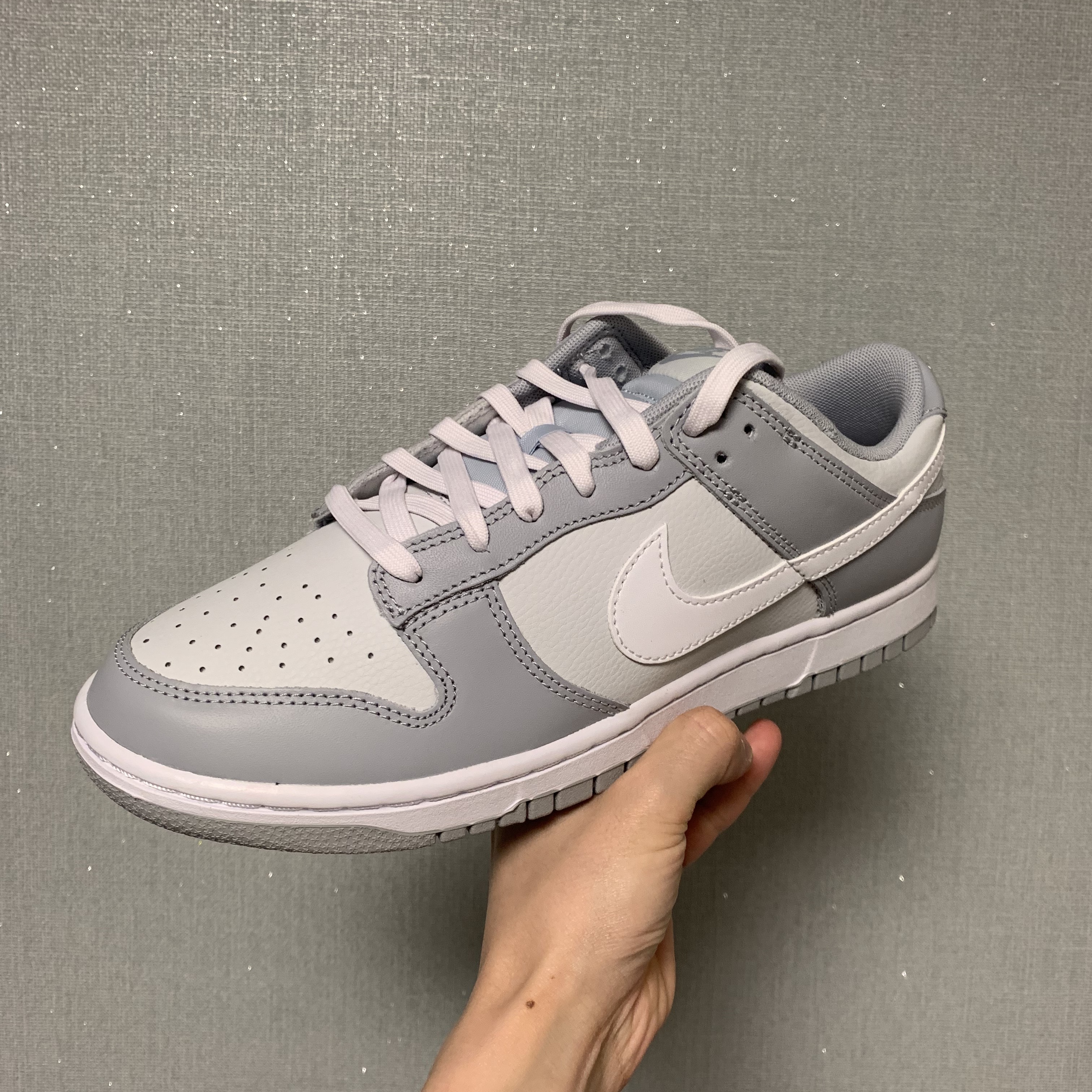 Nike Dunk Low Retro Wolf Grey 착용 스타일
