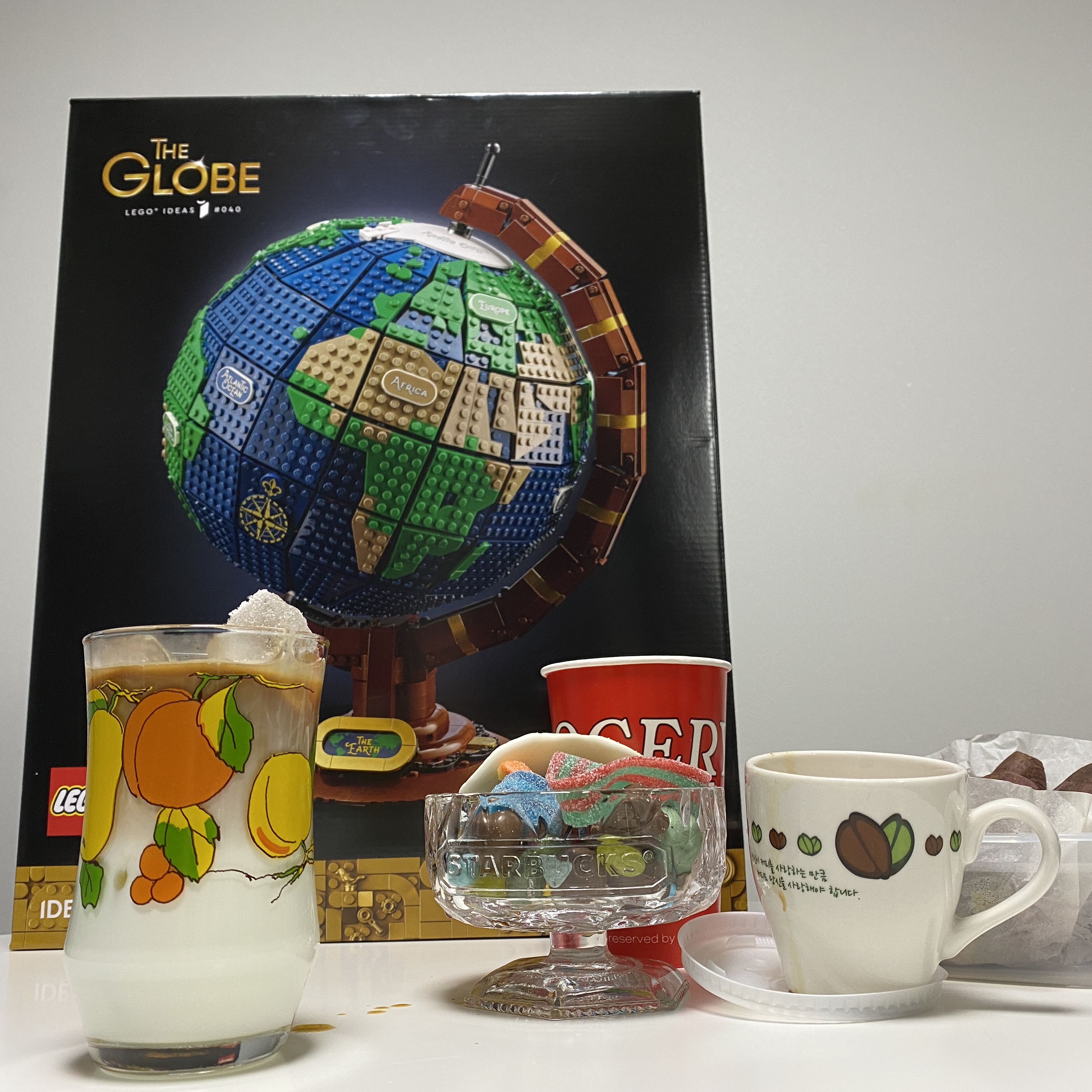 Lego The Globe 착용 스타일 - 2