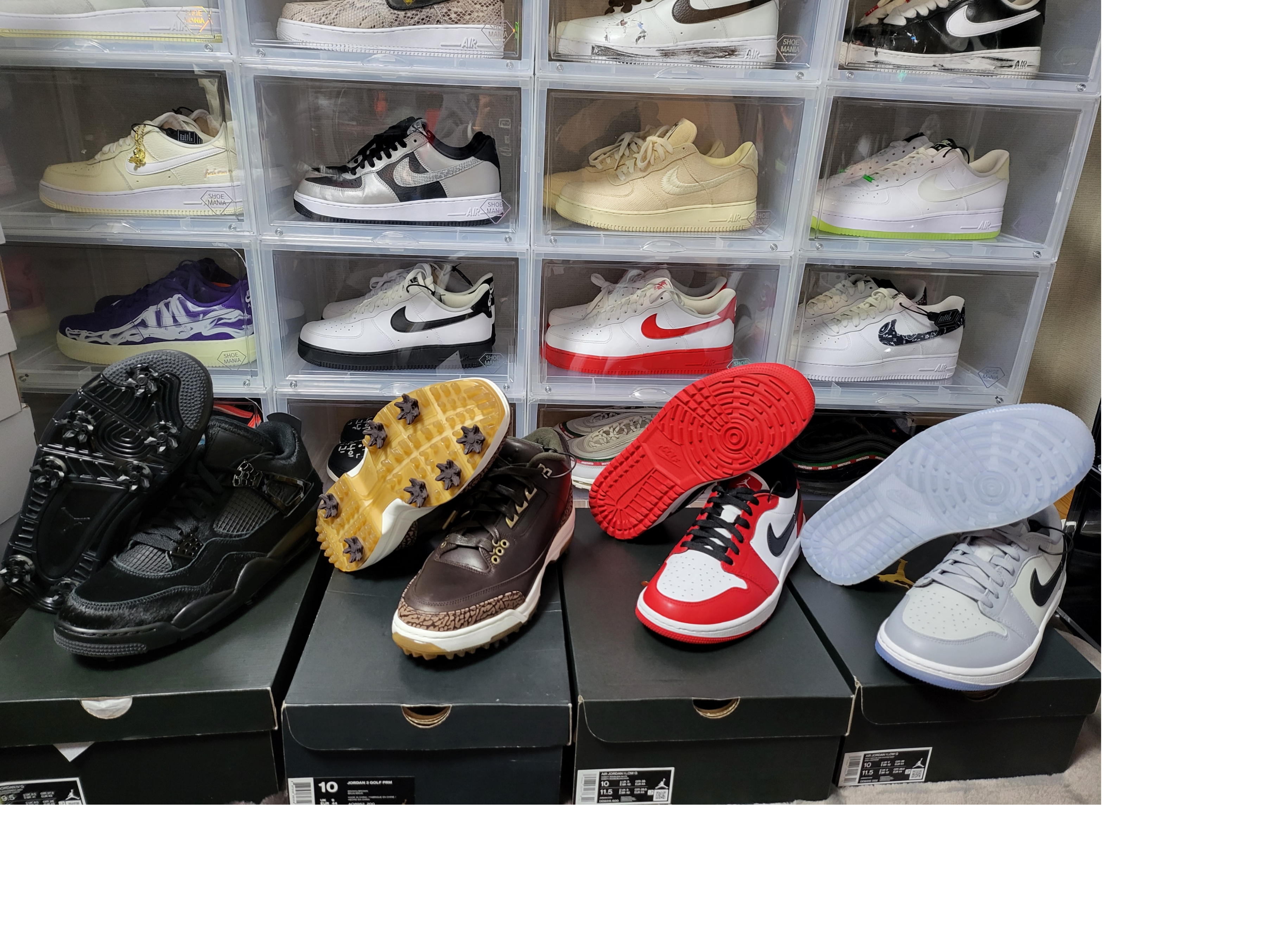 Jordan 1 Low Golf Chicago, Jordan 1 Low Golf Wolf Grey 착용 스타일 - 2